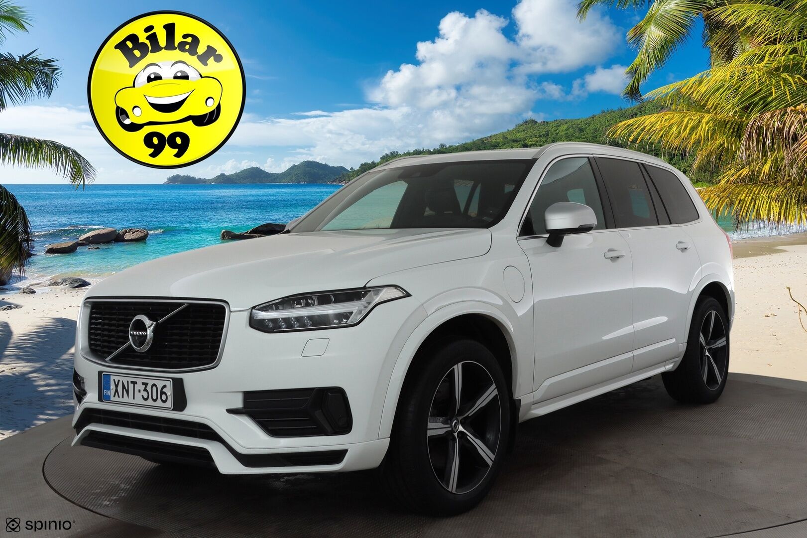 Volvo XC90 2017 T8 Twin Engine AWD R-Design aut 7-P * Webasto / Koukku / ACC / Full-LED / 360 / Sportpenkit Muistilla / Navi * - Panorama / Akku kuntotarkastettu SoH 93,2% / Kahdet renkaat aluvanteilla / 2x Latauskaapelit / Suomi-auto