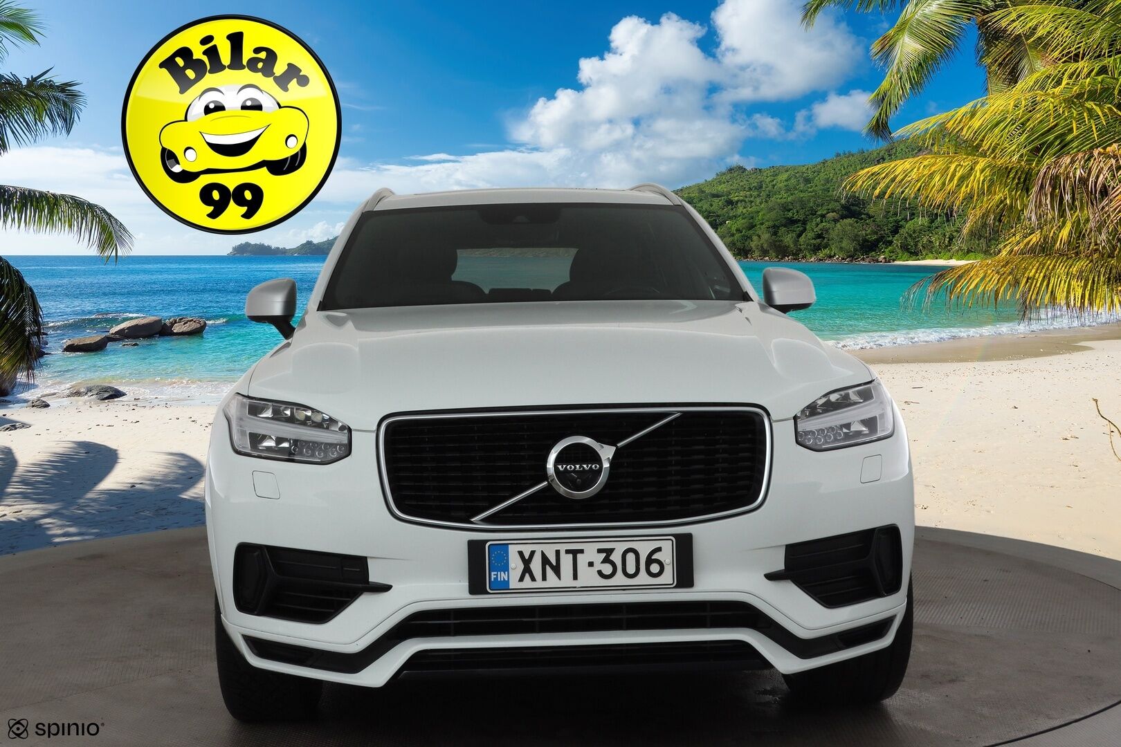 Volvo XC90 2017 T8 Twin Engine AWD R-Design aut 7-P * Webasto / Koukku / ACC / Full-LED / 360 / Sportpenkit Muistilla / Navi * - Panorama / Akku kuntotarkastettu SoH 93,2% / Kahdet renkaat aluvanteilla / 2x Latauskaapelit / Suomi-auto