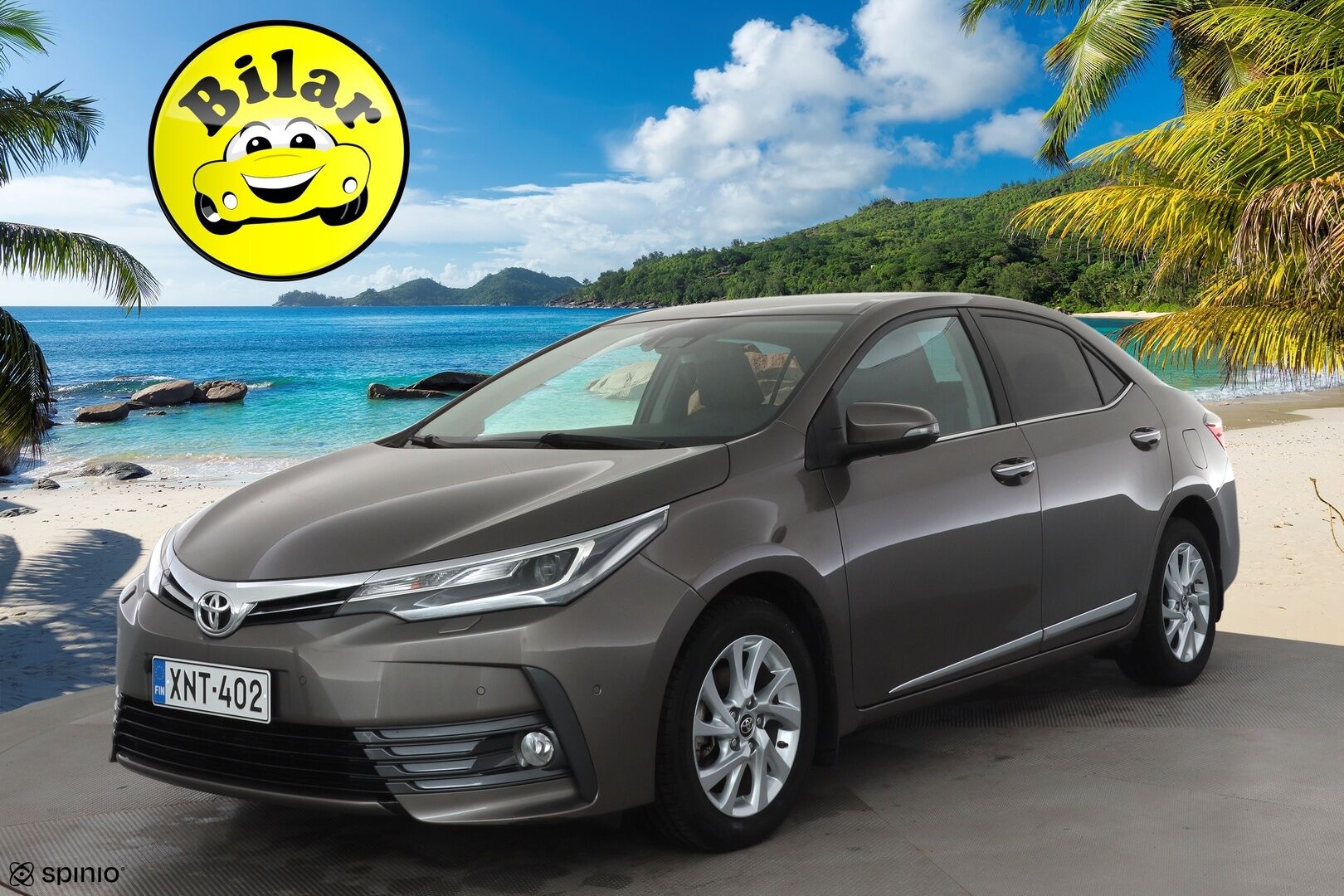 Toyota Corolla 2017 1,6 Valvematic Premium Multidrive S 4ov - | Puolinahat | LED | P.kamera ja tutkat | Navi | Bluetooth | Keyless | Kaistavahti | RSA | PCS | Lohko + sisälämmitin | Vakkari | 2x renkaat aluin | Huoltokirja | 