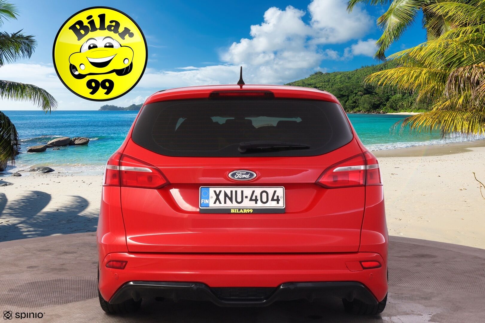 Ford Focus 2017 1,0 EcoBoost 125 hv Start/Stop A6 ST-Line Wagon *Lohko / Sporttipenkit / Lämpölasi / Suomiauto* - Näyttävä yksilö / Taloudellinen / Suomi-auto!