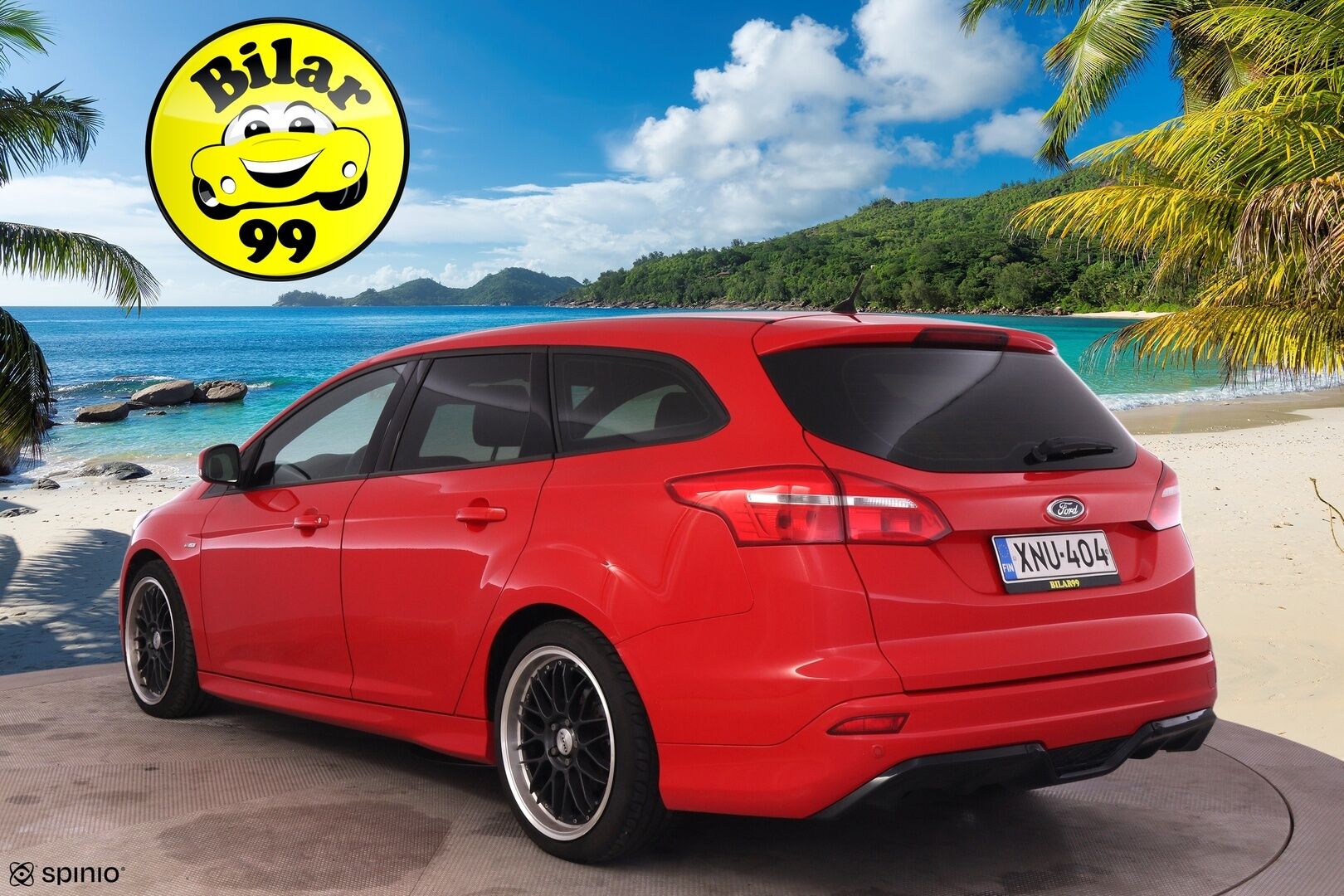 Ford Focus 2017 1,0 EcoBoost 125 hv Start/Stop A6 ST-Line Wagon *Lohko / Sporttipenkit / Lämpölasi / Suomiauto* - Näyttävä yksilö / Taloudellinen / Suomi-auto!
