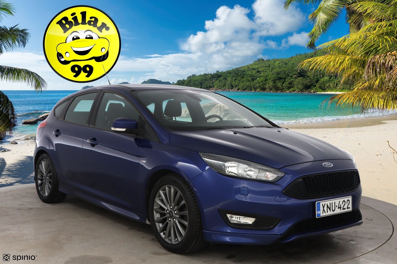 Ford Focus 2016 1,0 EcoBoost 125 hv Start/Stop A6 ST-Line 5-ovinen *MYYDÄÄN HUUTOKAUPAT.COM*