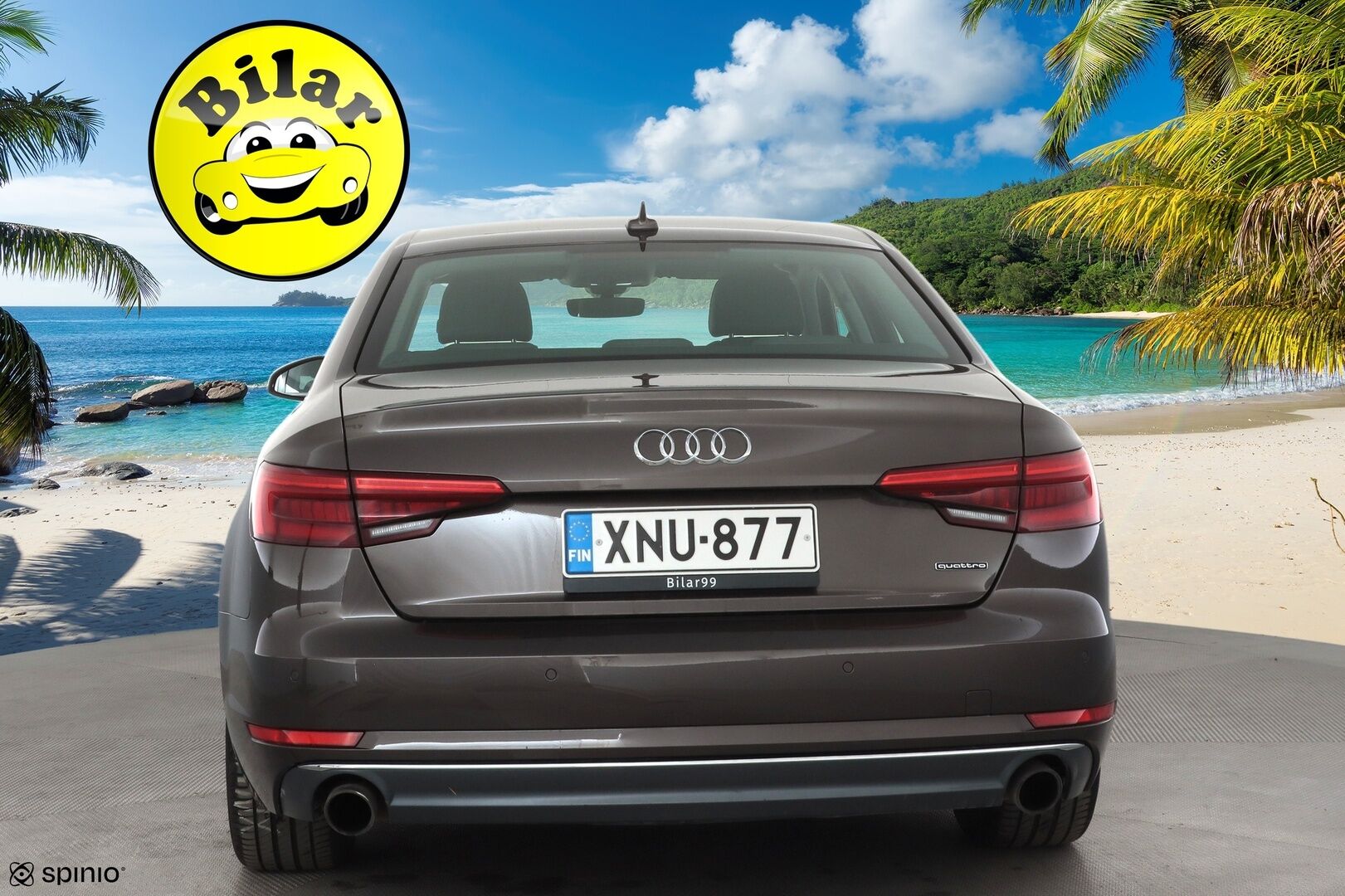 Audi A4 2016 Sedan First Edition Business Sport 2,0 TFSI 185 kW quattro S tronic - 1OM Suomiauto | Webasto | Vetokoukku | Vaaleat Sporttinahat | Kattoluukku | LED | Vakkari | Huippuvarusteet!