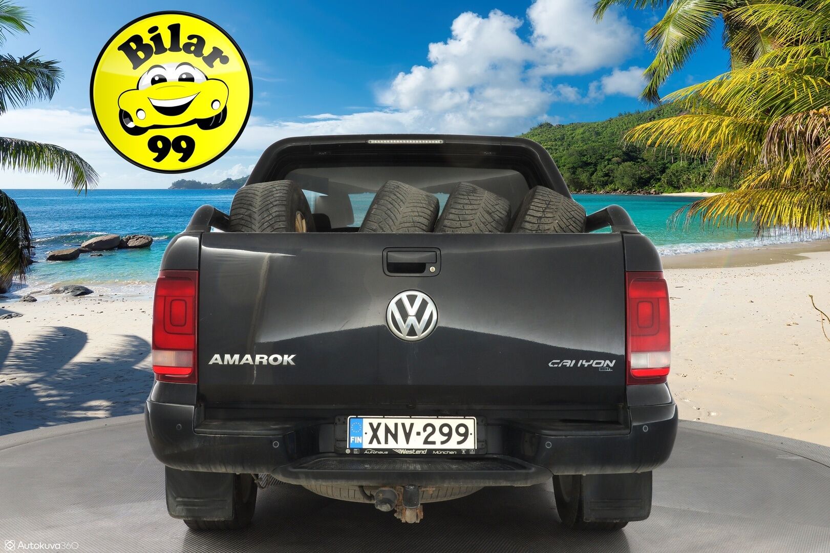 Volkswagen Amarok 2014 DC Canyon 3h-takapenkein 2,0 TDI 132kW 4MOTION Autom. 3040kg - Huutokaupat.com