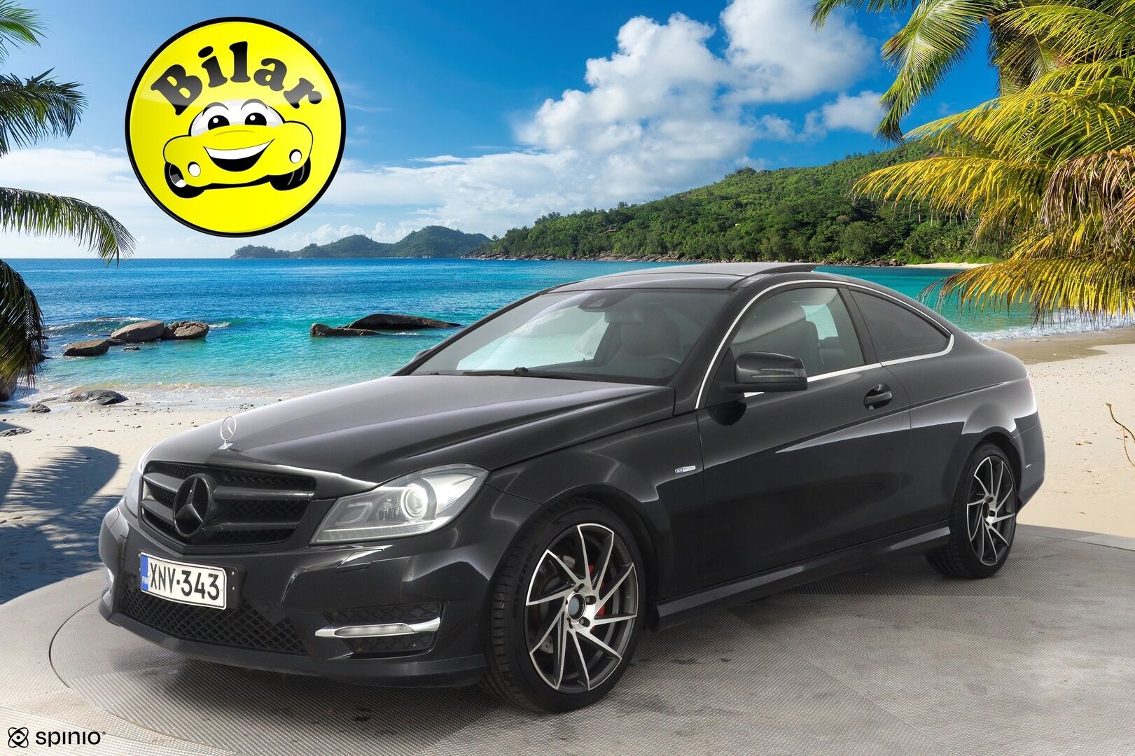 Mercedes-Benz C 2012 220 CDI Coupé AMG A - Juuri saapunut | AMG | Kahdet renkaat aluvantein | Panorama | Sportti penkit | Vetokoukku | Säntilliset huollot | - KORKO VAIN 3,99 %