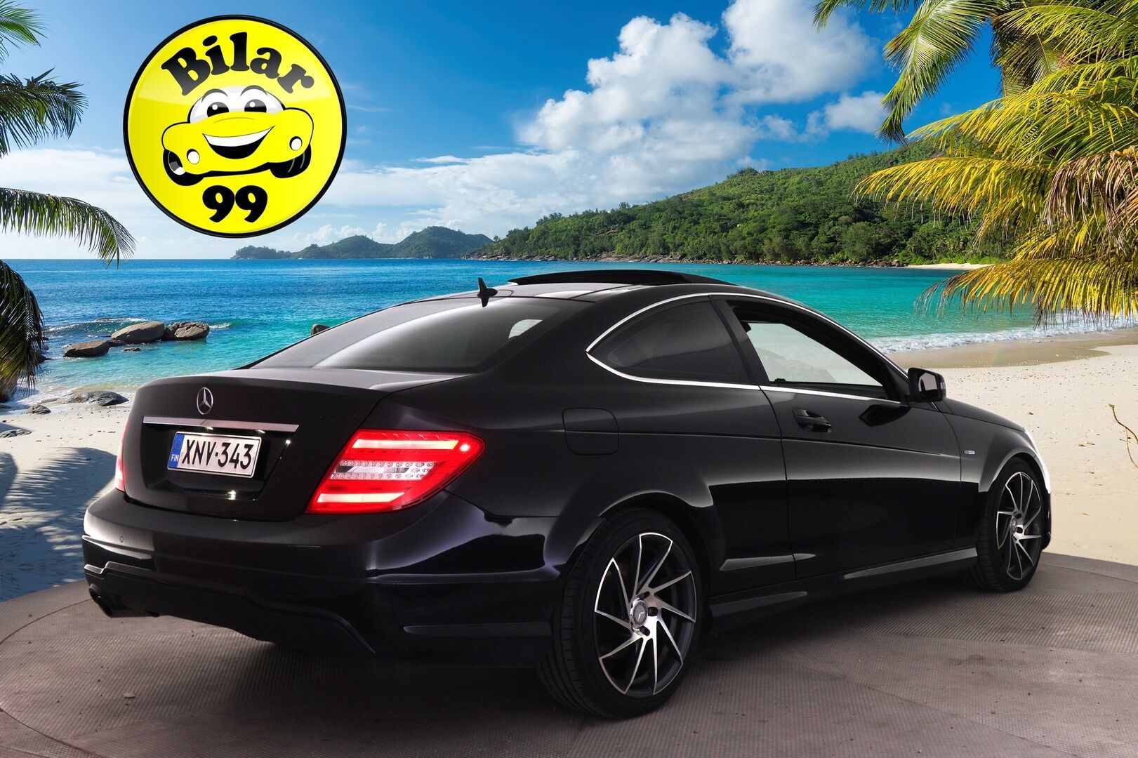 Mercedes-Benz C 2012 220 CDI Coupé AMG A - Juuri saapunut | AMG | Kahdet renkaat aluvantein | Panorama | Sportti penkit | Vetokoukku | - KORKO VAIN 3,99 %