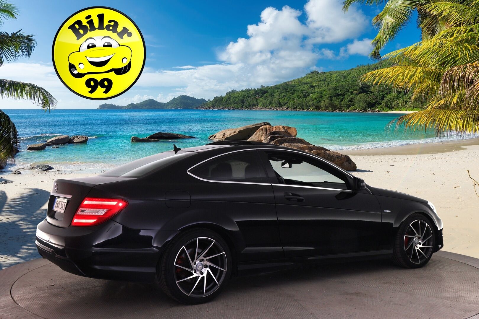 Mercedes-Benz C 2012 220 CDI Coupé AMG A - Juuri saapunut | AMG | Kahdet renkaat aluvantein | Panorama | Sportti penkit | Vetokoukku | - KORKO VAIN 3,99 %