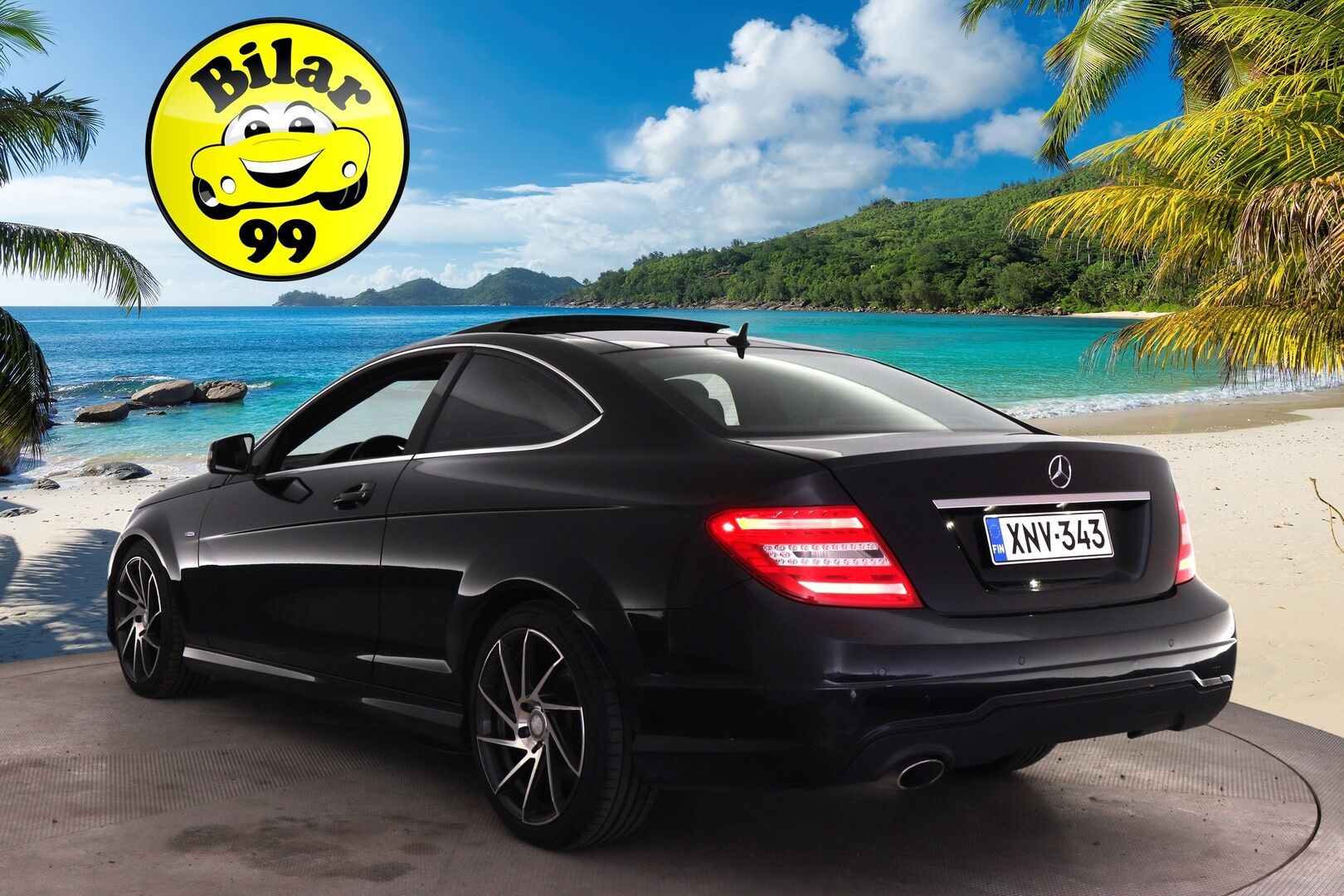 Mercedes-Benz C 2012 220 CDI Coupé AMG A - Juuri saapunut | AMG | Kahdet renkaat aluvantein | Panorama | Sportti penkit | Vetokoukku | - KORKO VAIN 3,99 %