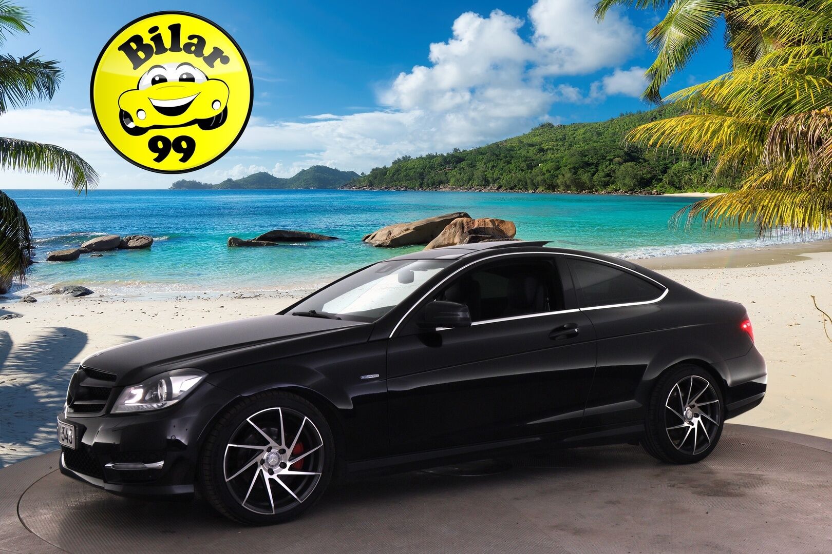 Mercedes-Benz C 2012 220 CDI Coupé AMG A - Juuri saapunut | AMG | Kahdet renkaat aluvantein | Panorama | Sportti penkit | Vetokoukku | - KORKO VAIN 3,99 %