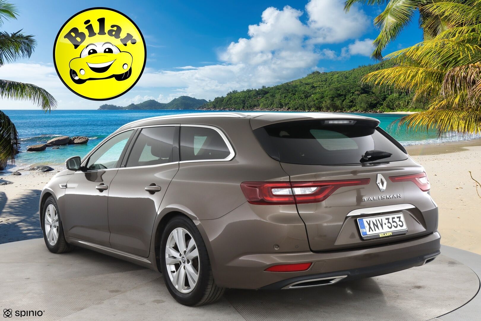 Renault Talisman 2017 Sport Tourer dCi 160 Twin Turbo EDC-aut Business - *HUD / ACC / Hierova istuin / LED / Blis / Navi / Sähk. Luukku / Kamera / 360-Tutkat / Lohko / Puolinahka*