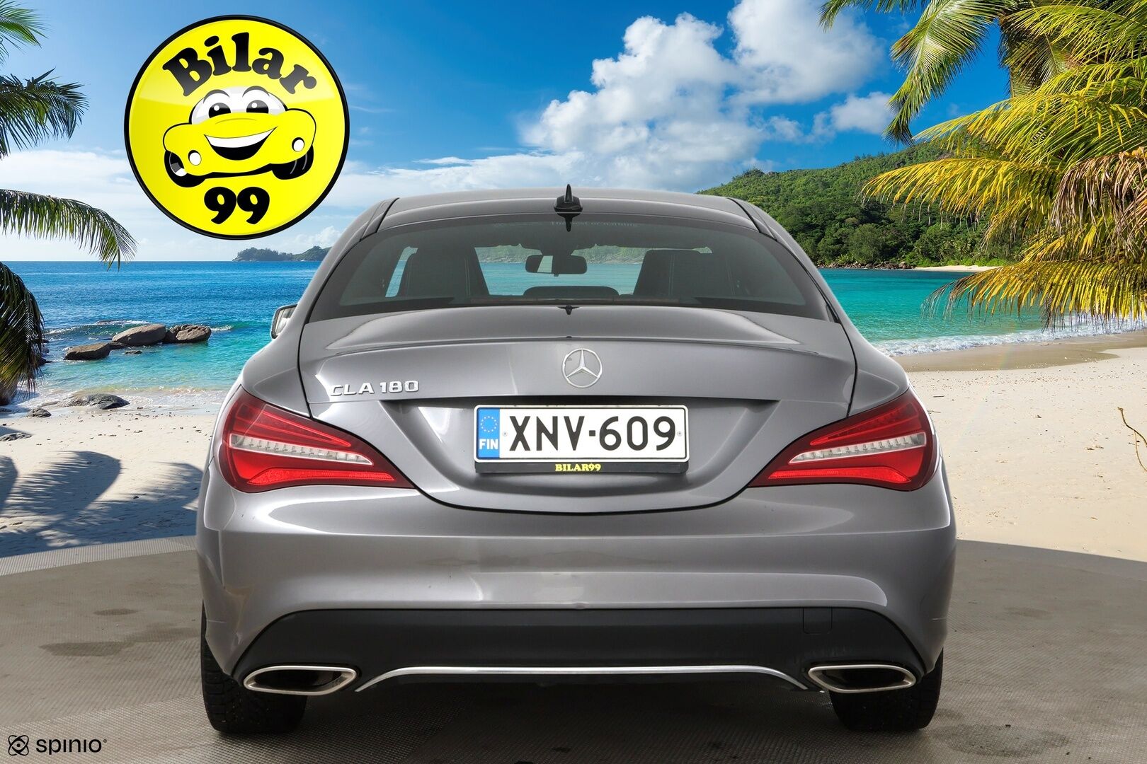 Mercedes-Benz CLA 2016 180 A Premium Business / Suomi auto / P-kamera / Vakkari - Merkkihuollettu / 2x renkaat