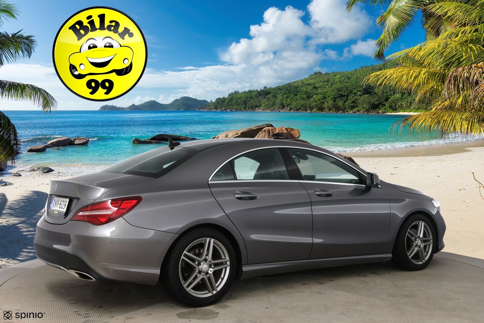 Mercedes-Benz CLA 2016 180 A Premium Business / Suomi auto / P-kamera / Vakkari - Merkkihuollettu / 2x renkaat