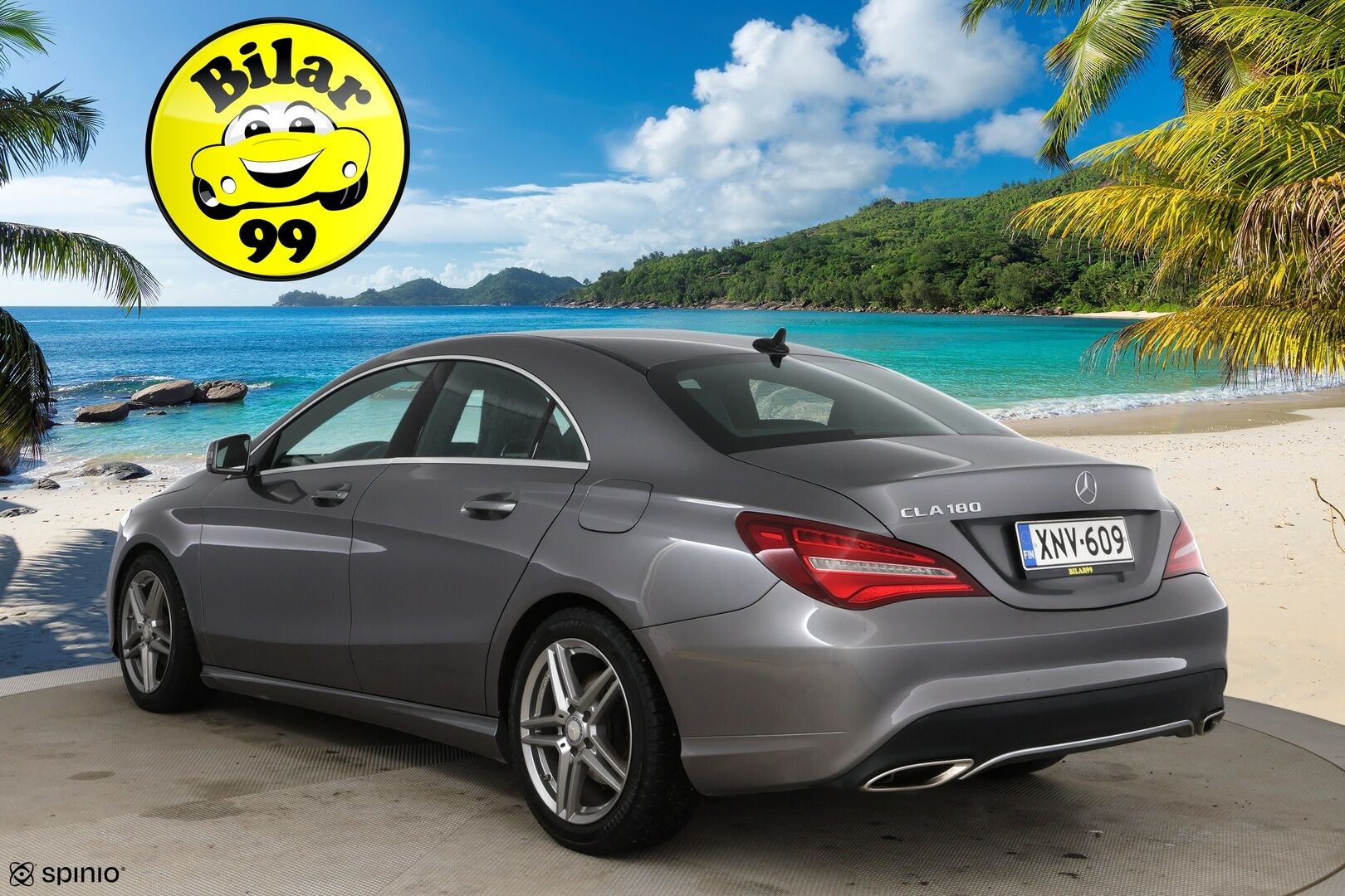 Mercedes-Benz CLA 2016 180 A Premium Business / Suomi auto / P-kamera / Vakkari - Merkkihuollettu / 2x renkaat