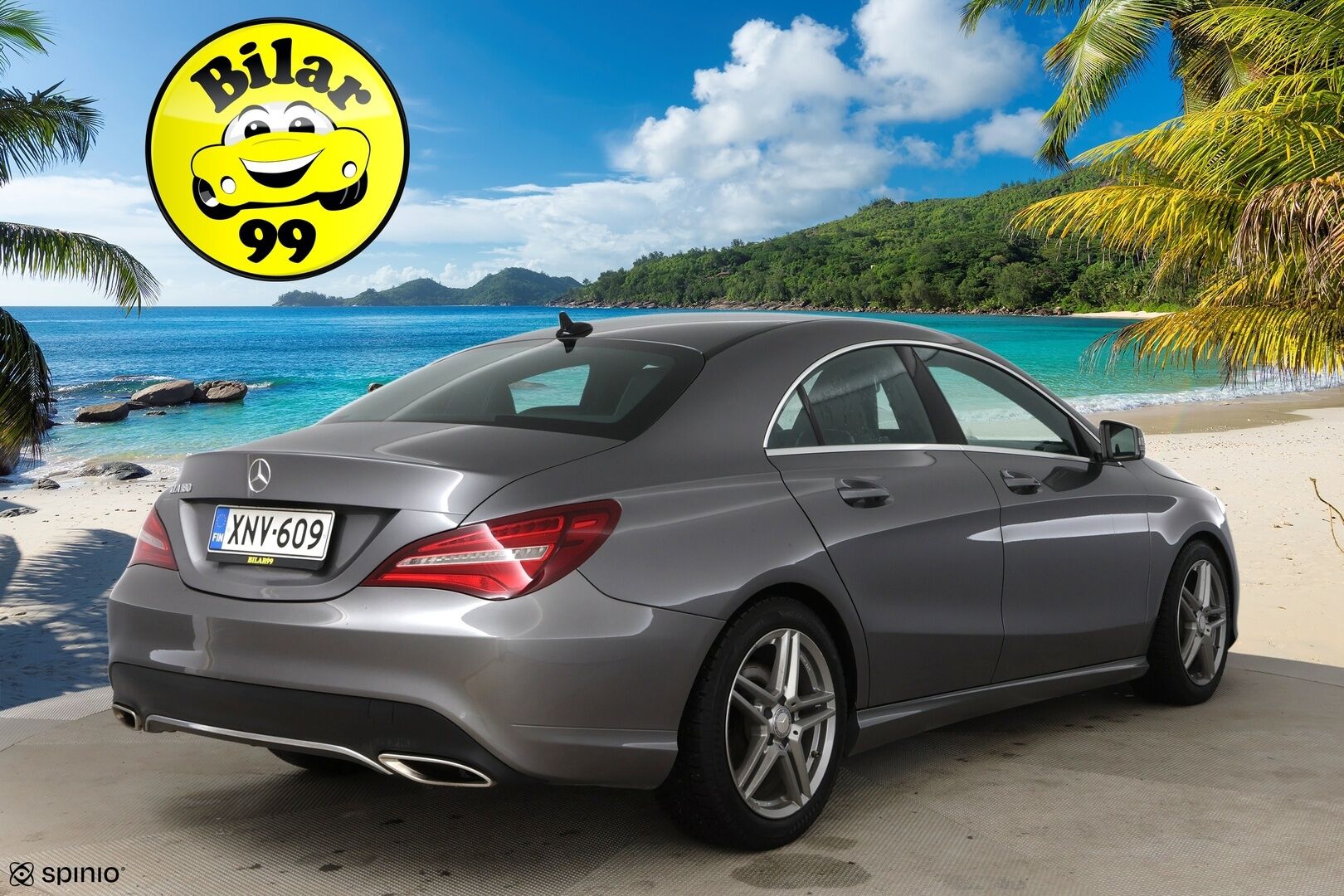 Mercedes-Benz CLA 2016 180 A Premium Business / Suomi auto / P-kamera / Vakkari - Merkkihuollettu / 2x renkaat