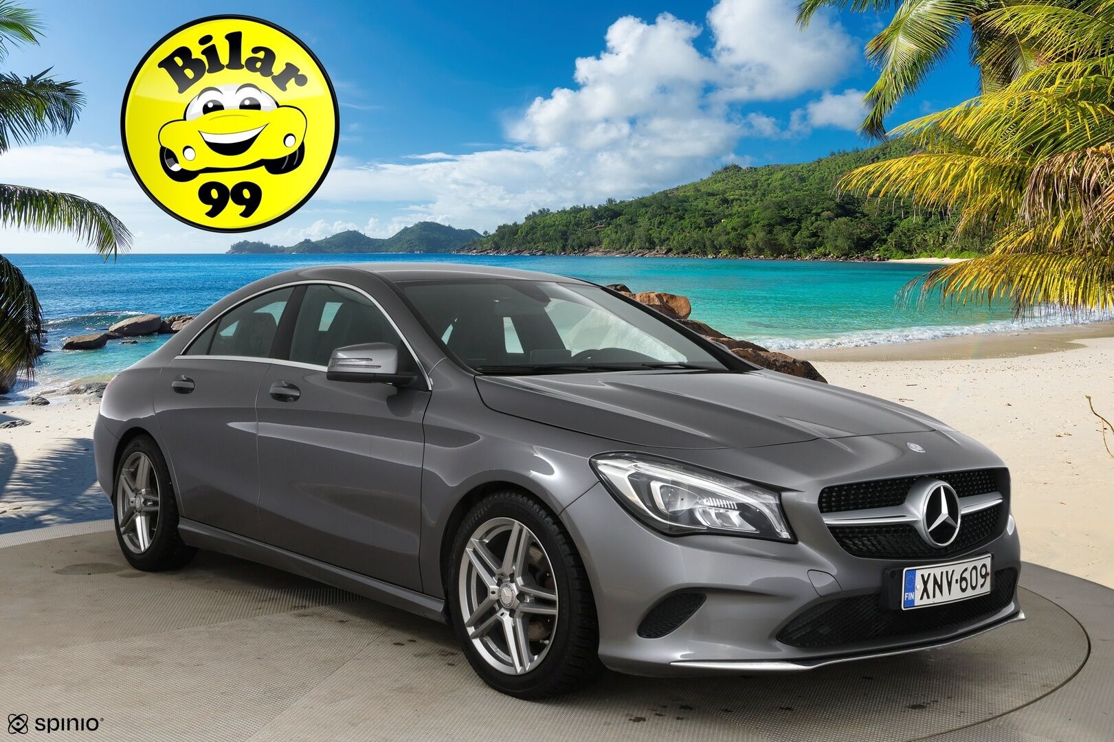 Mercedes-Benz CLA 2016 180 A Premium Business / Suomi auto / P-kamera / Vakkari - Merkkihuollettu / 2x renkaat