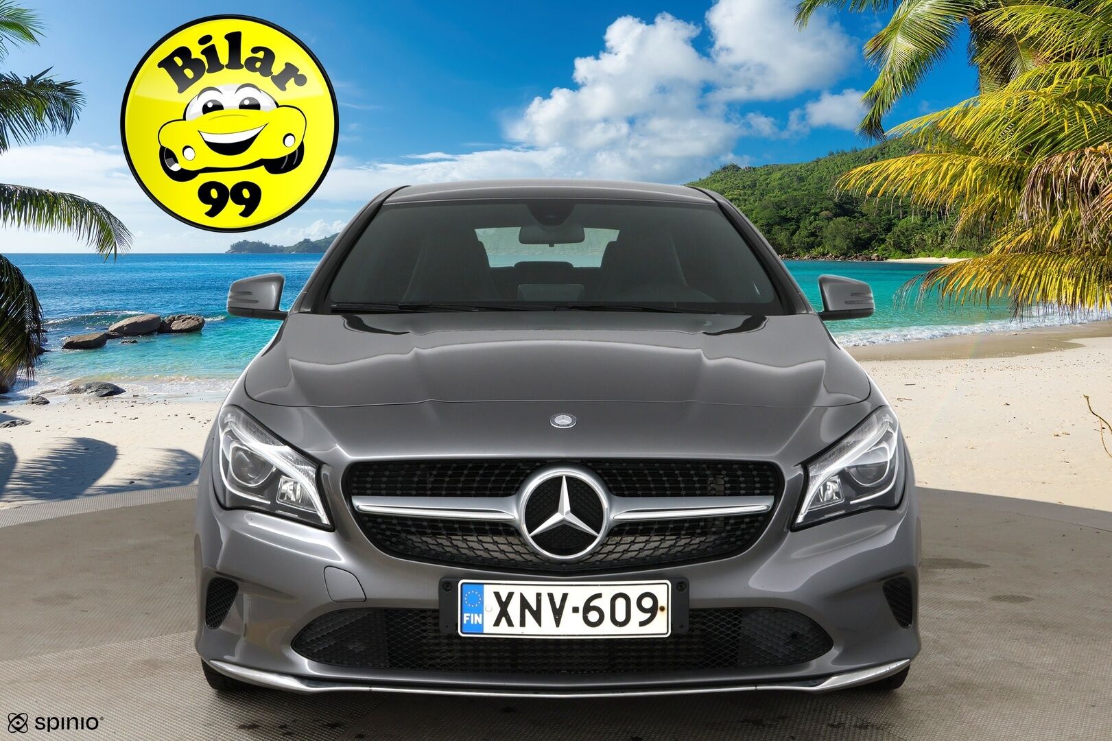 Mercedes-Benz CLA 2016 180 A Premium Business / Suomi auto / P-kamera / Vakkari - Merkkihuollettu / 2x renkaat