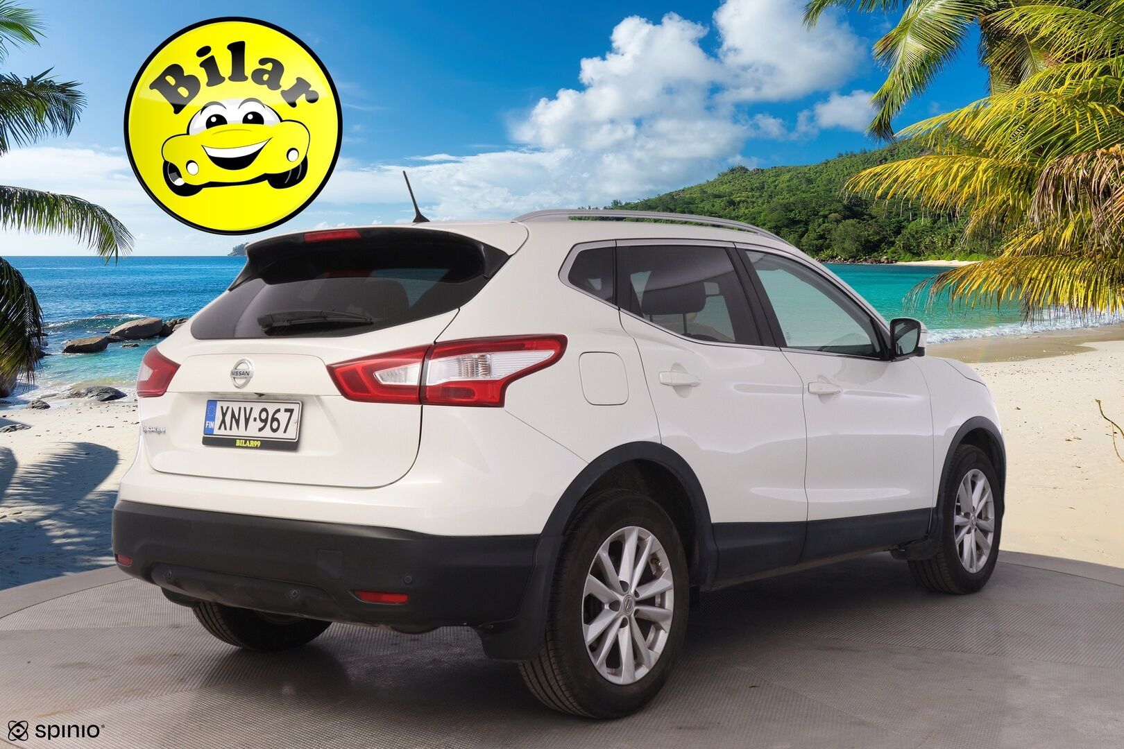 Nissan Qashqai 2016 dCi 130 Business 360 2WD Xtronic *Lämmitettävä tuulilasi / 360 / Lohko / Nahkasisusta / NAV* - *Kattava huoltohistoria / Uudet talvirenkaat / Hyvät kesärenkaat*