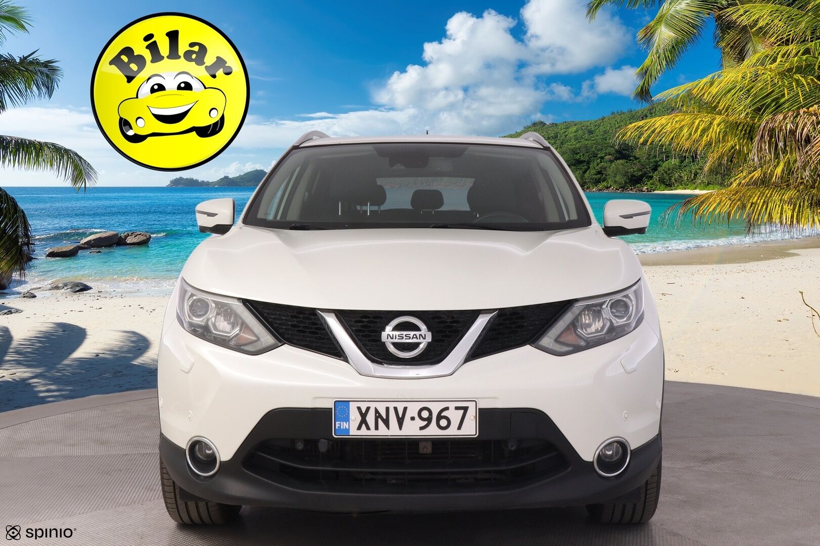 Nissan Qashqai 2016 dCi 130 Business 360 2WD Xtronic *Lämmitettävä tuulilasi / 360 / Lohko / Nahkasisusta / NAV* - *Kattava huoltohistoria / Uudet talvirenkaat / Hyvät kesärenkaat*