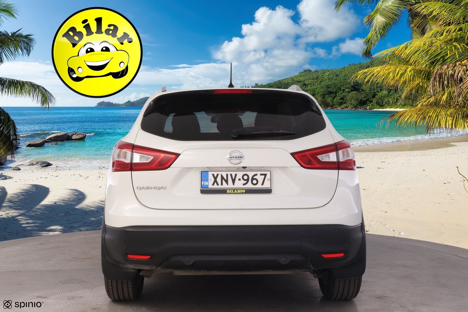 Nissan Qashqai 2016 dCi 130 Business 360 2WD Xtronic *Lämmitettävä tuulilasi / 360 / Lohko / Nahkasisusta / NAV* - *Kattava huoltohistoria / Uudet talvirenkaat / Hyvät kesärenkaat*