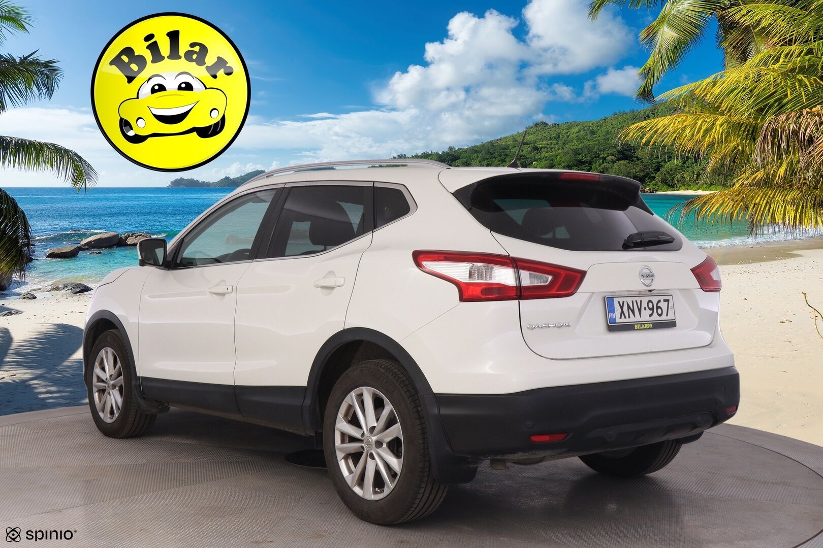 Nissan Qashqai 2016 dCi 130 Business 360 2WD Xtronic *Lämmitettävä tuulilasi / 360 / Lohko / Nahkasisusta / NAV* - *Kattava huoltohistoria / Uudet talvirenkaat / Hyvät kesärenkaat*
