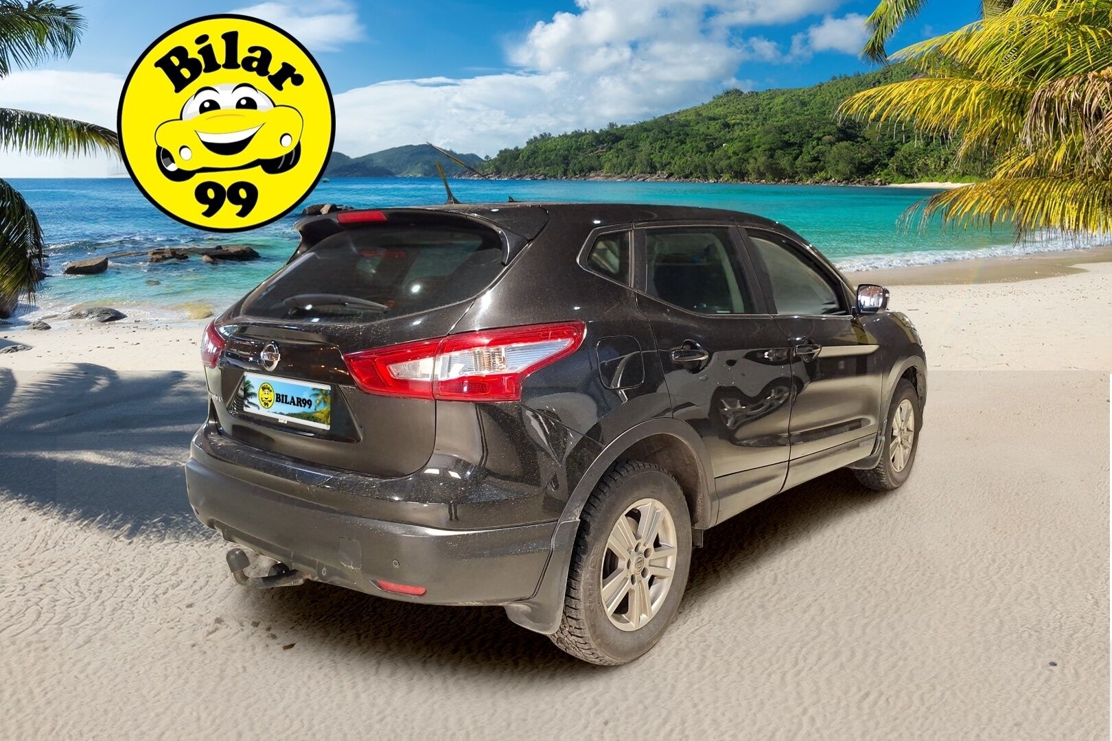 Nissan Qashqai 2016 DIG-T 115 Visia 2WD Xtronic E6 * Suomiauto / Vetokoukku / Lohko & Sisäpistoke / Vakkari / P-Tutka / Upea! - Upeasti huollettu / Juuri tullut Tampereelle!