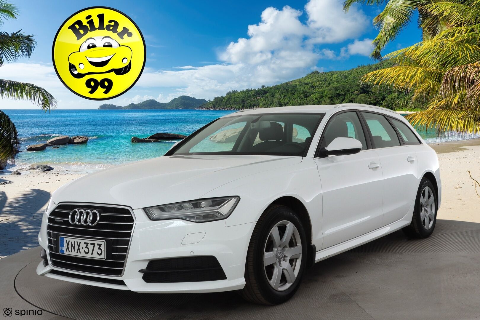 Audi A6 2017 Avant Business Sport 2,0 TDI 140 kW quattro S tronic * Vakkari / P.kamera / LED / Webasto / Koukku * - Suomi-auto / Kahdet renkaat aluvanteilla - HULLU BLACKWEEK KORKOTARJOUS 2,49%