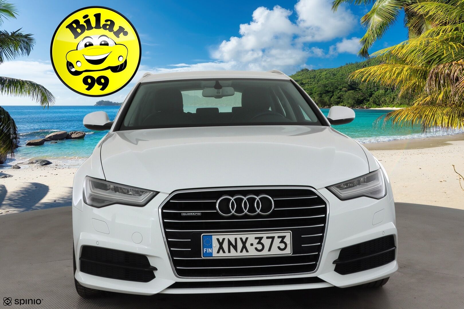Audi A6 2017 Avant Business Sport 2,0 TDI 140 kW quattro S tronic * Vakkari / P.kamera / LED / Webasto / Koukku * - Suomi-auto / Kahdet renkaat aluvanteilla - HULLU BLACKWEEK KORKOTARJOUS 2,49%