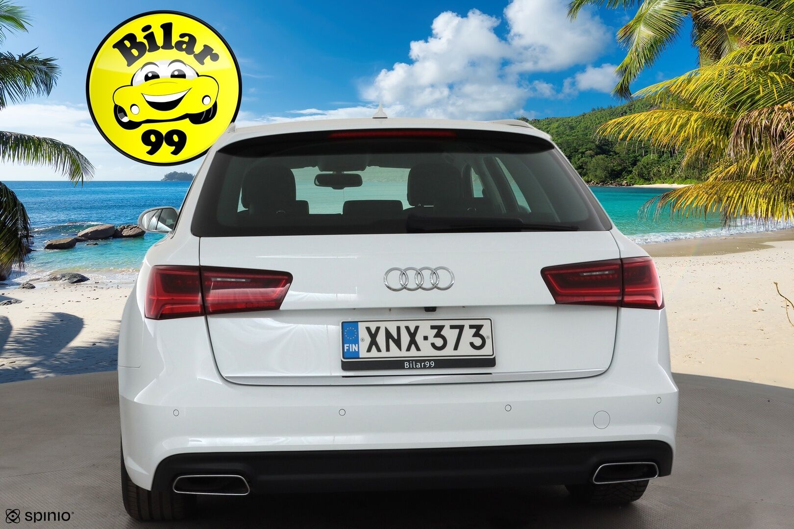 Audi A6 2017 Avant Business Sport 2,0 TDI 140 kW quattro S tronic * Vakkari / P.kamera / LED / Webasto / Koukku * - Suomi-auto / Kahdet renkaat aluvanteilla - HULLU BLACKWEEK KORKOTARJOUS 2,49%