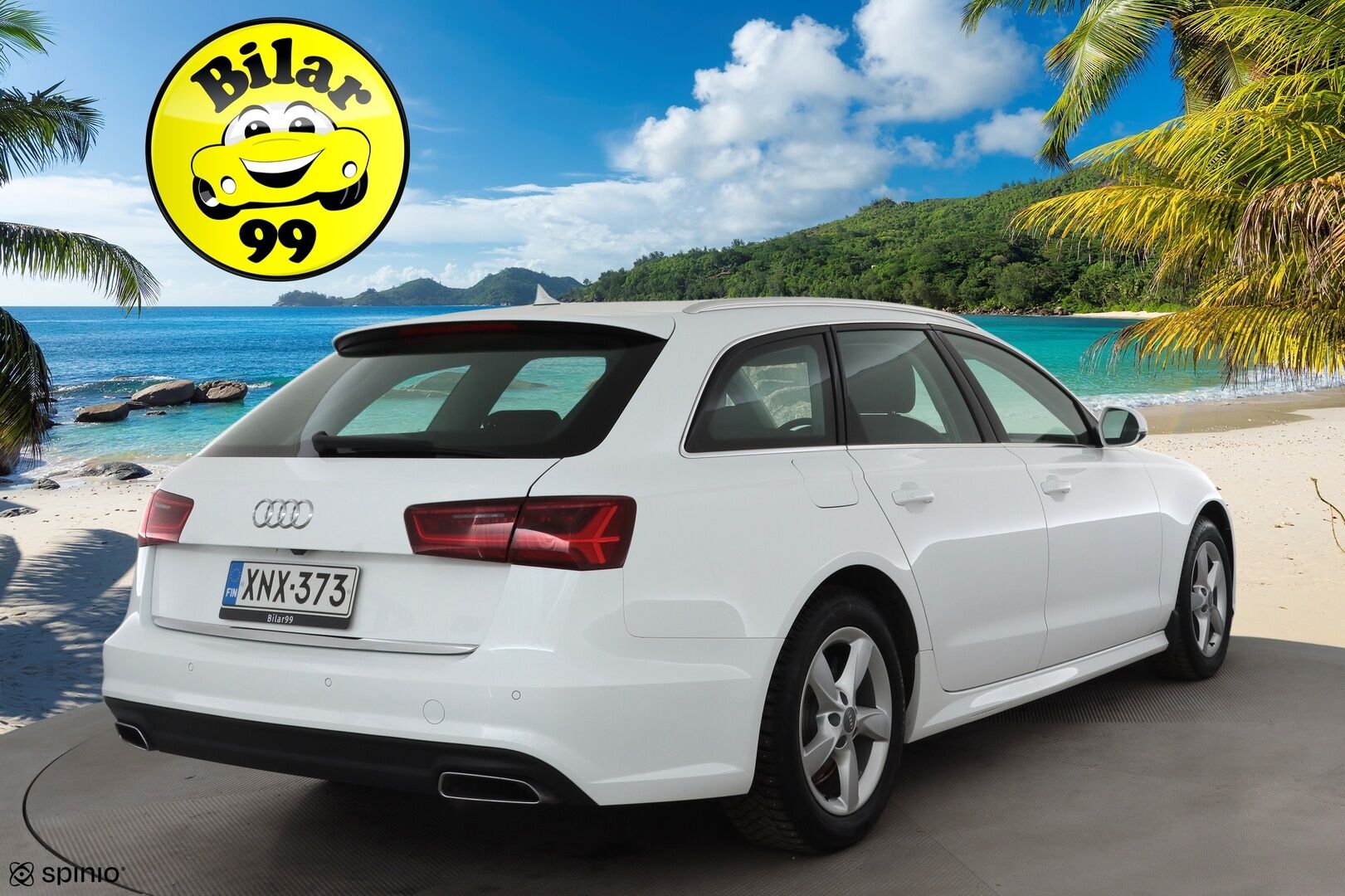 Audi A6 2017 Avant Business Sport 2,0 TDI 140 kW quattro S tronic * Vakkari / P.kamera / LED / Webasto / Koukku * - Suomi-auto / Kahdet renkaat aluvanteilla - HULLU BLACKWEEK KORKOTARJOUS 2,49%