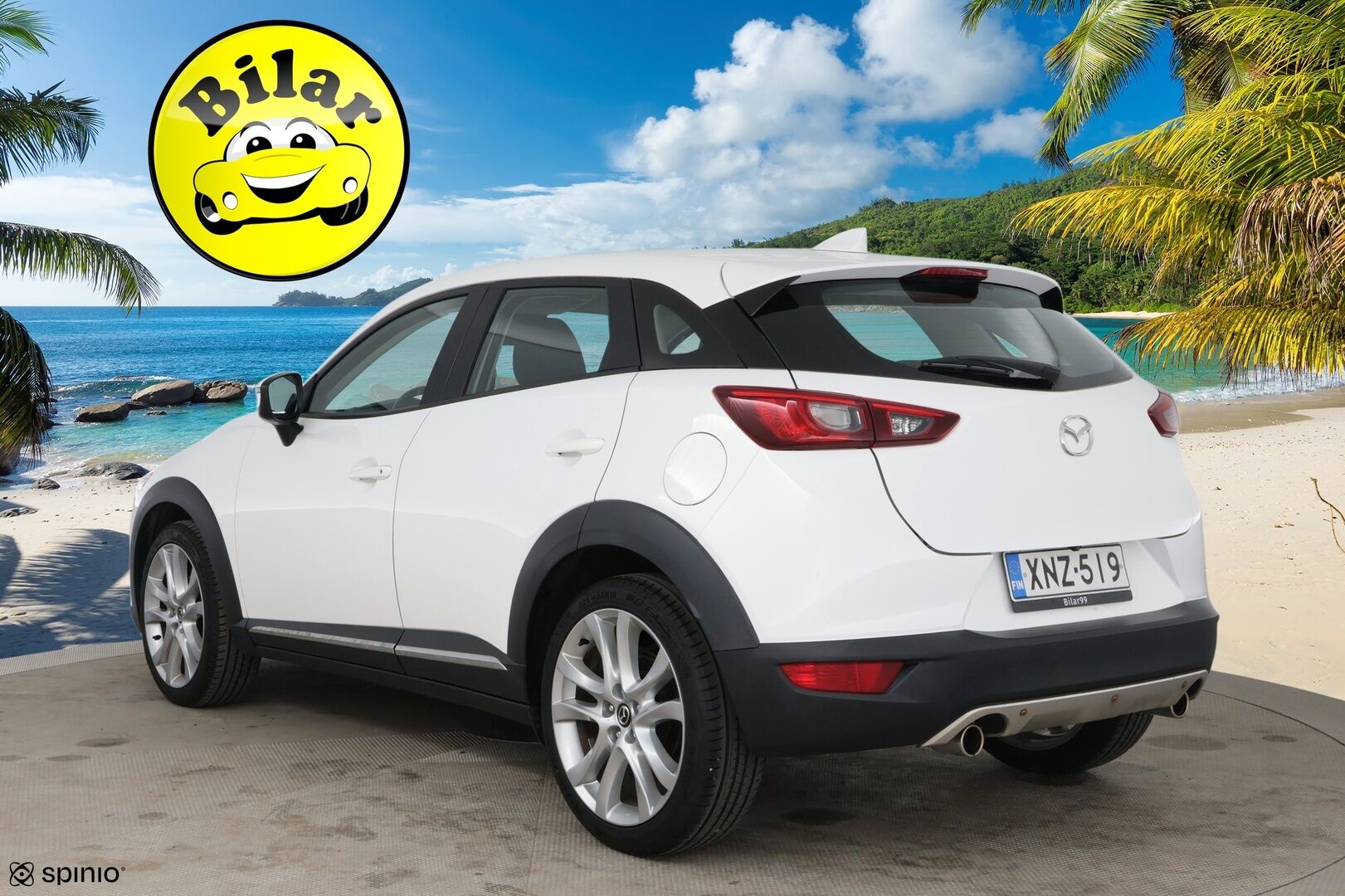 Mazda CX-3 2017 2,0 (120) SKYACTIV-G Premium 6AT EC1 - Suomi-auto | Vakkari | KeyLess | Peruutuskamera | Lohkolämmitin | Navi |