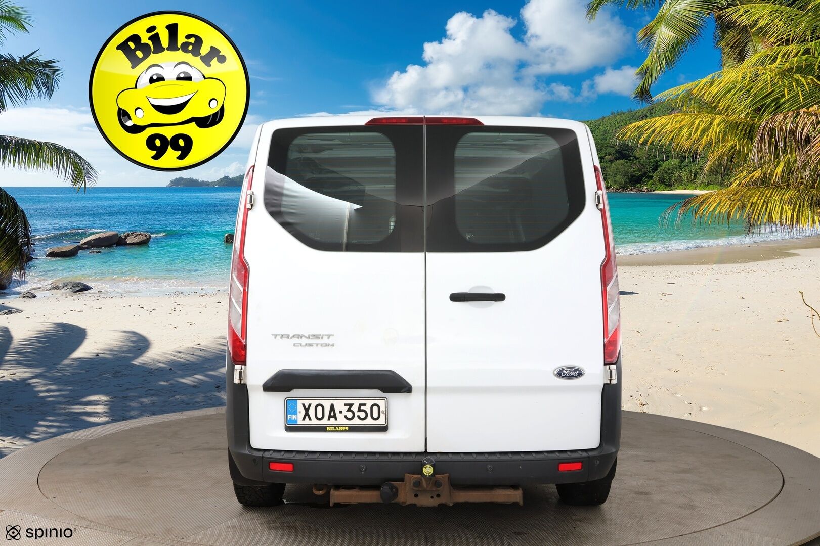 Ford Transit Custom 2017 310 2,0TDCi 130 hv M6 Etuveto Trend Van N1 L2H1 / Suomi-auto / Webasto / Koukku / Vakkari / Bluetooth / Lisävalo / - Jakopää tehty / Hyvällä huoltohistorialla / Tuplaovet / Hyllykkö