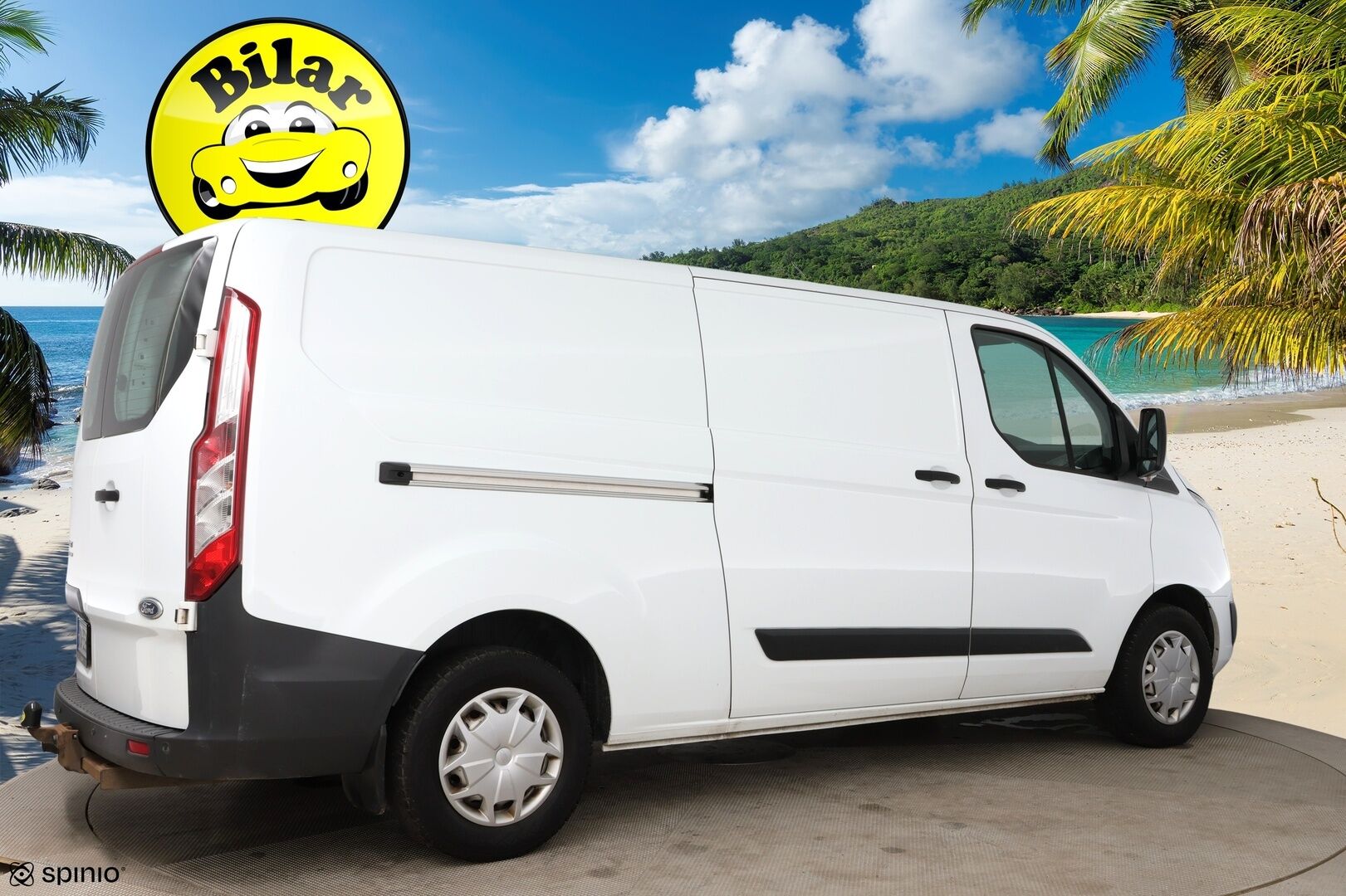 Ford Transit Custom 2017 310 2,0TDCi 130 hv M6 Etuveto Trend Van N1 L2H1 / Suomi-auto / Webasto / Koukku / Vakkari / Bluetooth / Lisävalo / - Jakopää tehty / Hyvällä huoltohistorialla / Tuplaovet / Hyllykkö