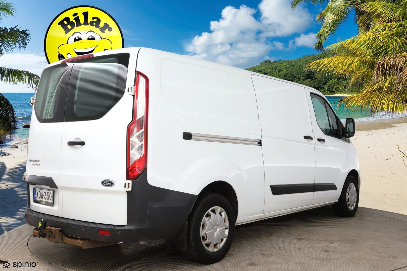Ford Transit Custom 2017 310 2,0TDCi 130 hv M6 Etuveto Trend Van N1 L2H1 / Suomi-auto / Webasto / Koukku / Vakkari / Bluetooth / Lisävalo / - Jakopää tehty / Hyvällä huoltohistorialla / Tuplaovet / Hyllykkö