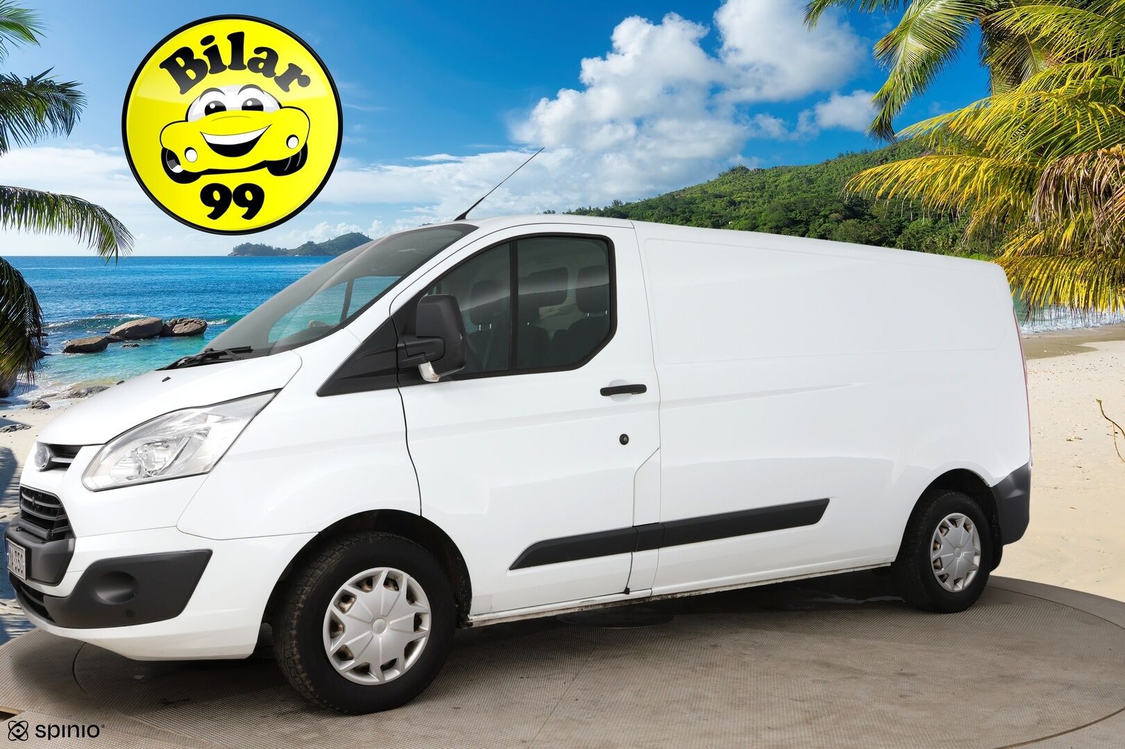 Ford Transit Custom 2017 310 2,0TDCi 130 hv M6 Etuveto Trend Van N1 L2H1 / Suomi-auto / Webasto / Koukku / Vakkari / Bluetooth / Lisävalo / - Jakopää tehty / Hyvällä huoltohistorialla / Tuplaovet / Hyllykkö