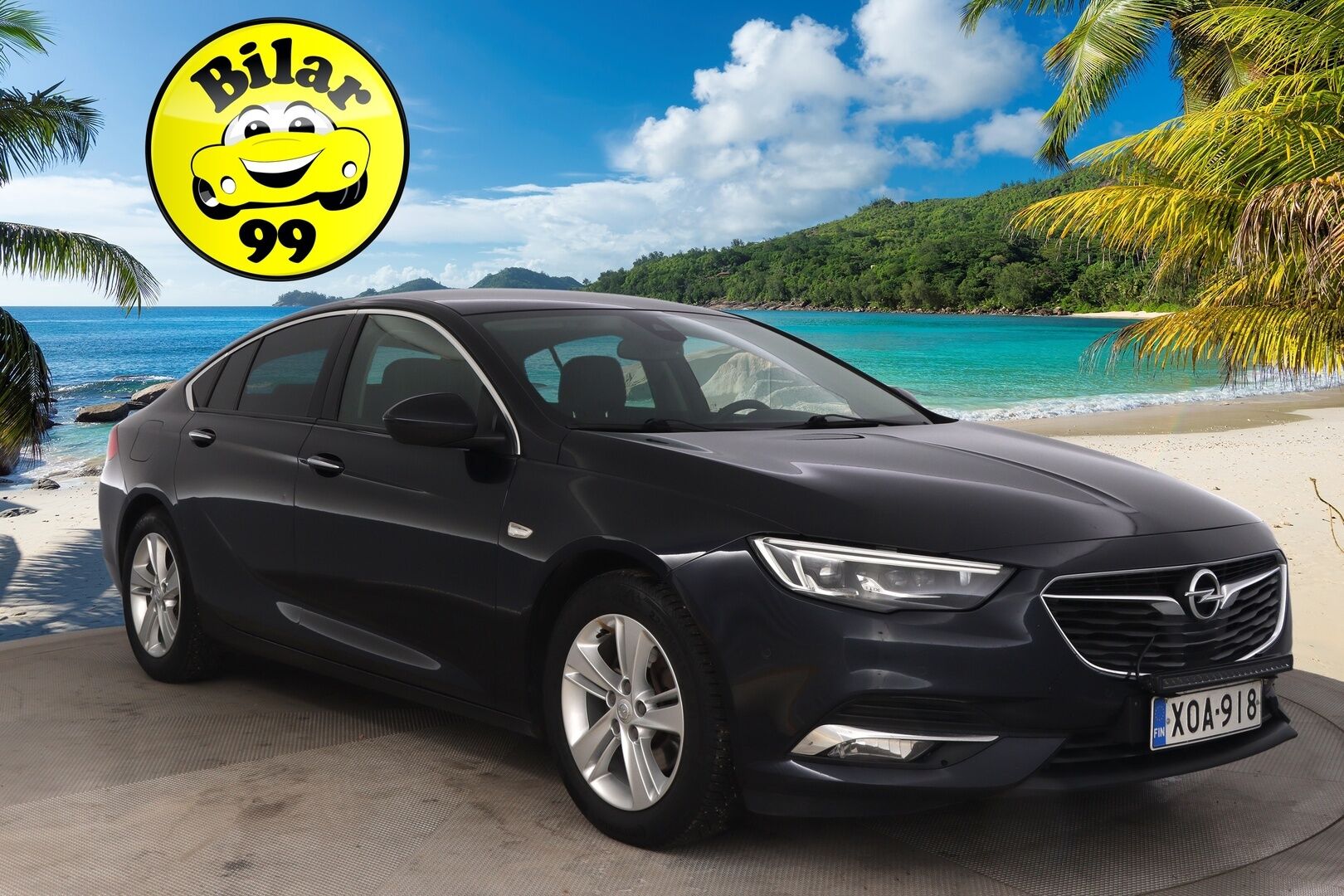 Opel Insignia 2018 Grand Sport Innovation 1,6 CDTI ECOTEC *ACC / Lohko / Ratinlämmitin / HUD / P Kamera* - *Adaptiviinen vakionopeuden säädin / Suomi-auto kaksilla renkailla ja Vetokoukulla varustettuna!