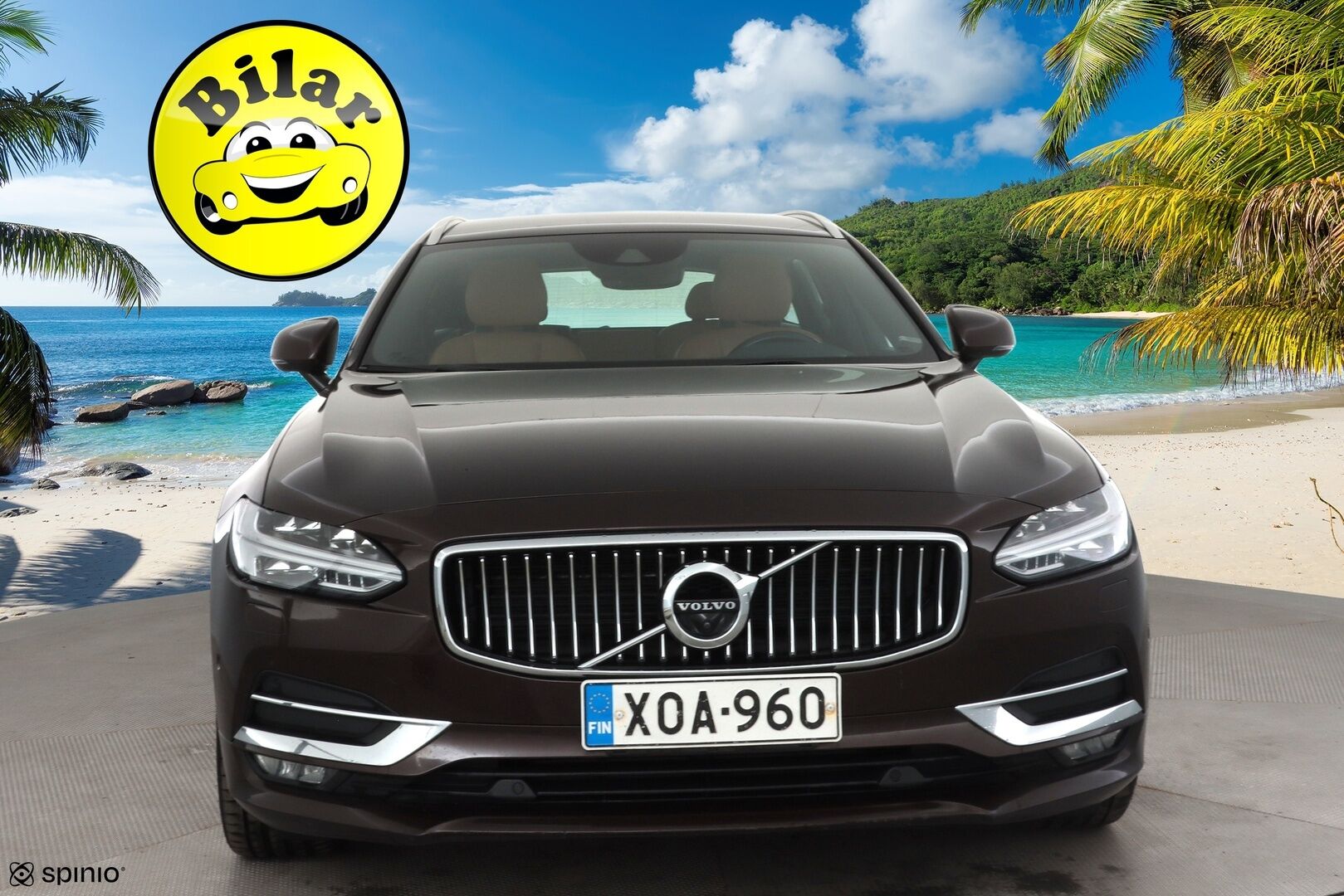Volvo V90 2017 D3 AWD Business Inscription aut - | ACC | Koukku | Webasto | HUD | 360° | Muistipenkki | Sporttinahat | BLIS | Pilot Assist | Keyless | Kaarrevalot | Lämm. ratti | 2x renkaat aluin |