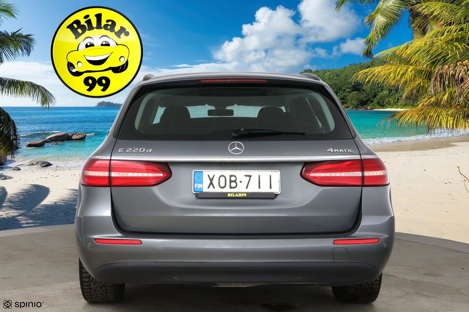 Mercedes-Benz E 2017 220 d 4Matic T A Business / Webasto / P-Kamera / Led High Performance / Sähköluukku - Merkkihuollettu Suomi-Auto!