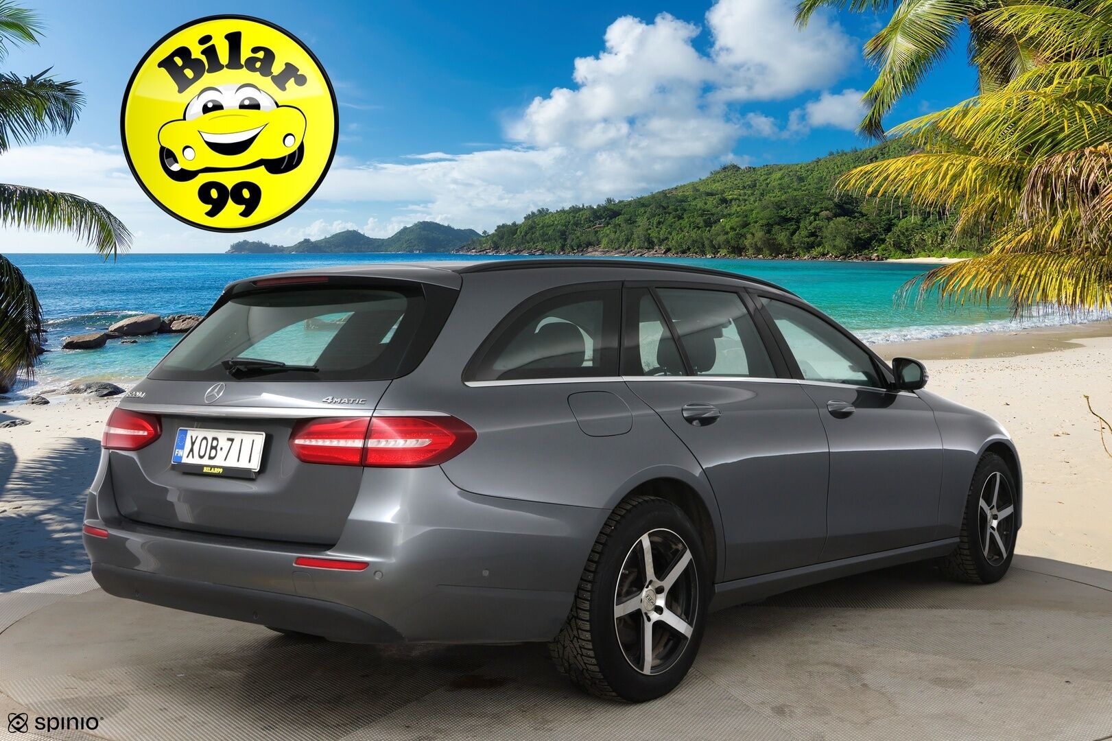 Mercedes-Benz E 2017 220 d 4Matic T A Business / Webasto / P-Kamera / Led High Performance / Sähköluukku - Merkkihuollettu Suomi-Auto!