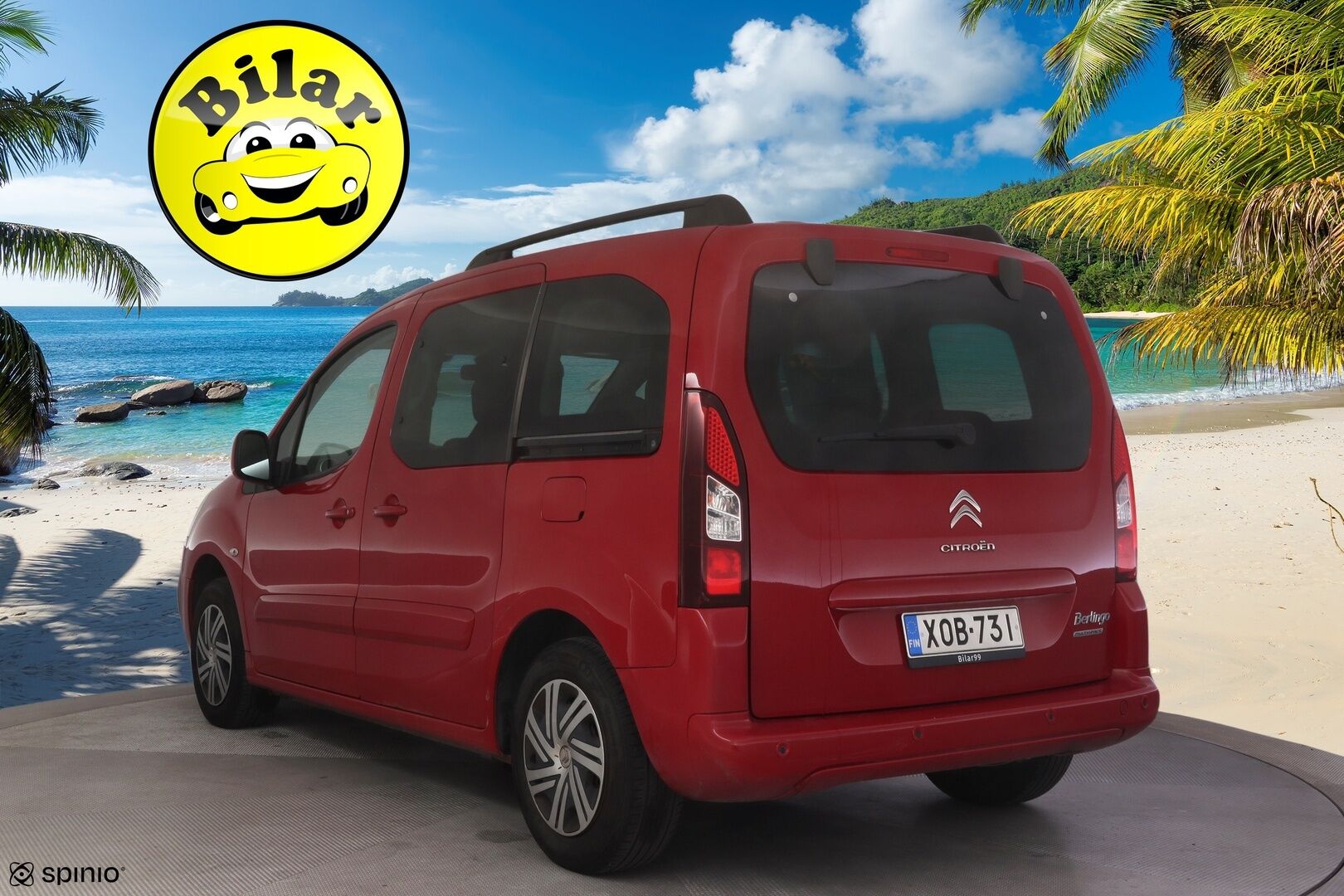 Citroen Berlingo Multispace 2017 PureTech 110 Feel - | YritysOutlet - Myydään vain yrityksille | Hyvä huoltohistoria | Kahdet vanteet + renkaat | Ei vikoja tiedossa | Seuraava katsastus toukokuussa 2027 | 