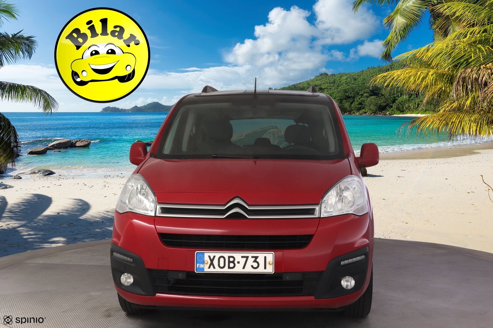 Citroen Berlingo Multispace 2017 PureTech 110 Feel - | YritysOutlet - Myydään vain yrityksille | Hyvä huoltohistoria | Kahdet vanteet + renkaat | Ei vikoja tiedossa | Seuraava katsastus toukokuussa 2027 | 
