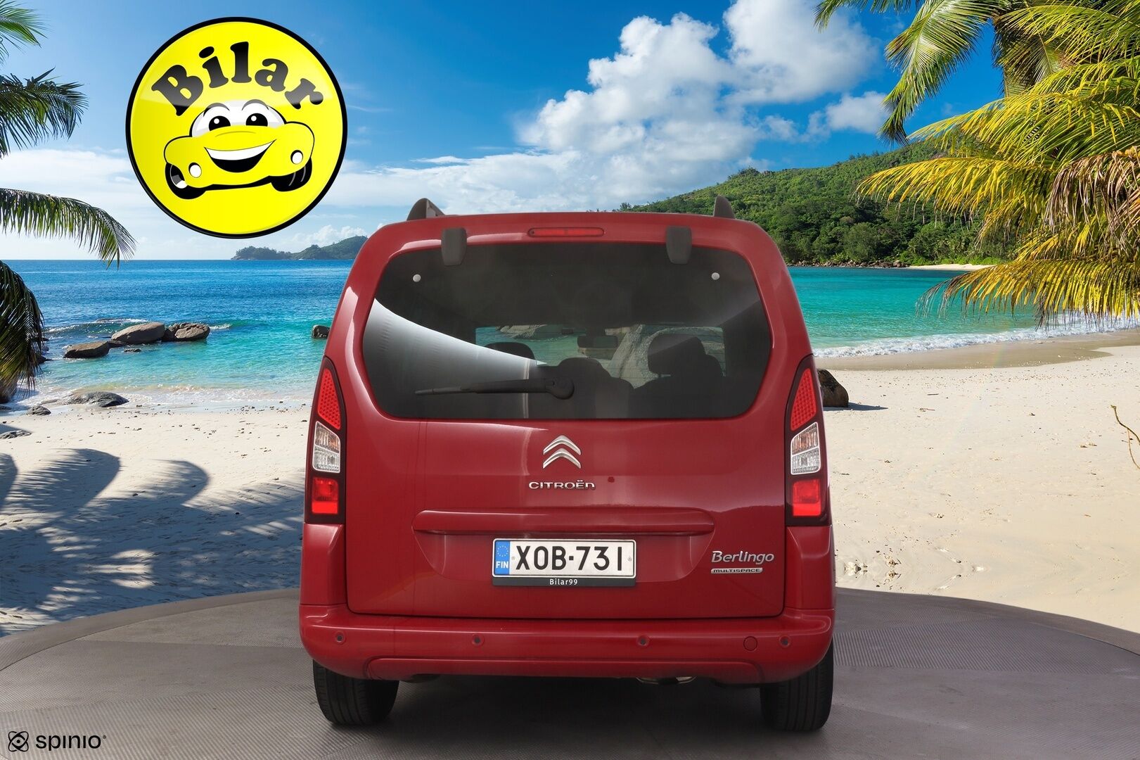 Citroen Berlingo Multispace 2017 PureTech 110 Feel - | YritysOutlet - Myydään vain yrityksille | Hyvä huoltohistoria | Kahdet vanteet + renkaat | Ei vikoja tiedossa | Seuraava katsastus toukokuussa 2027 | 