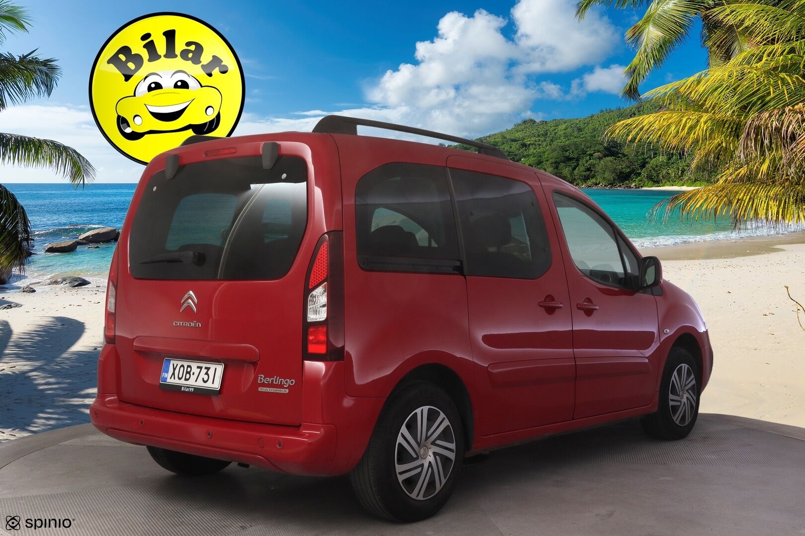 Citroen Berlingo Multispace 2017 PureTech 110 Feel - | YritysOutlet - Myydään vain yrityksille | Hyvä huoltohistoria | Kahdet vanteet + renkaat | Ei vikoja tiedossa | Seuraava katsastus toukokuussa 2027 | 