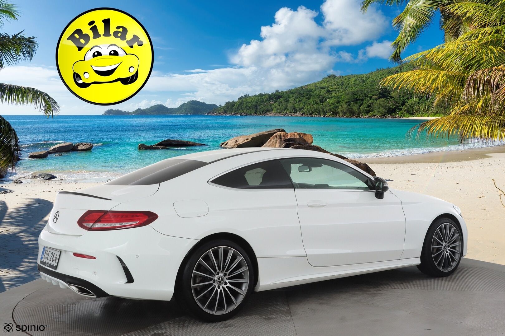Mercedes-Benz C 2017 180 Coupé A Business AMG - | ILS-LED | P.Tutkat | Sporttipenkit | Nahka-Alcantara | Sisätilanlämmitin | Vakkari | Bluetooth | Suomi-auto | Kahdet renkaat |