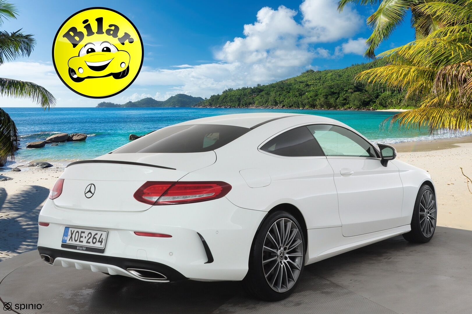 Mercedes-Benz C 2017 180 Coupé A Business AMG - | ILS-LED | P.Tutkat | Sporttipenkit | Nahka-Alcantara | Sisätilanlämmitin | Vakkari | Bluetooth | Suomi-auto | Kahdet renkaat |