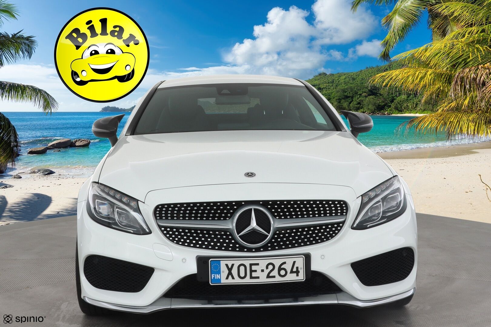 Mercedes-Benz C 2017 180 Coupé A Business AMG - | ILS-LED | P.Tutkat | Sporttipenkit | Nahka-Alcantara | Sisätilanlämmitin | Vakkari | Bluetooth | Suomi-auto | Kahdet renkaat |
