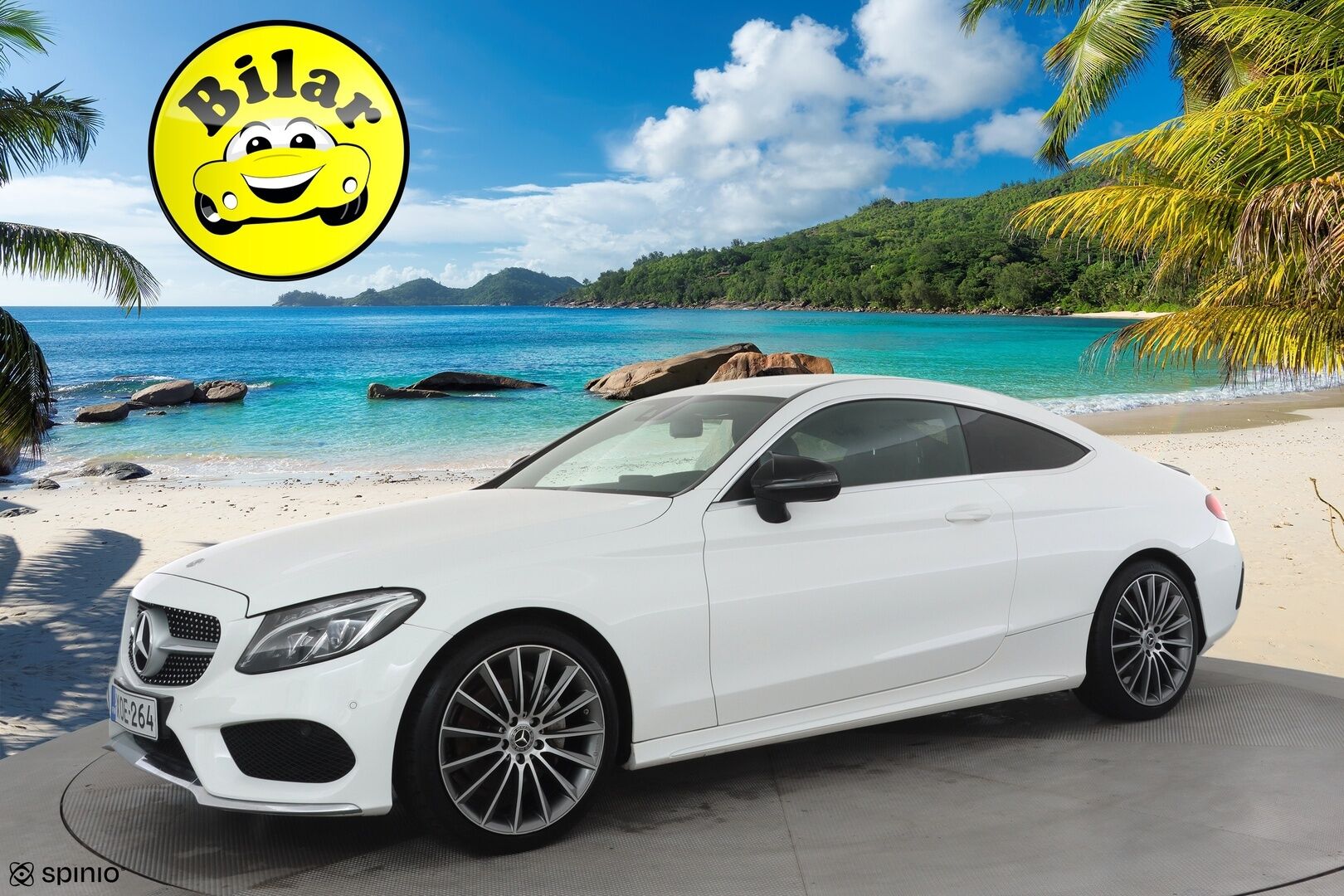 Mercedes-Benz C 2017 180 Coupé A Business AMG - | ILS-LED | P.Tutkat | Sporttipenkit | Nahka-Alcantara | Sisätilanlämmitin | Vakkari | Bluetooth | Suomi-auto | Kahdet renkaat |