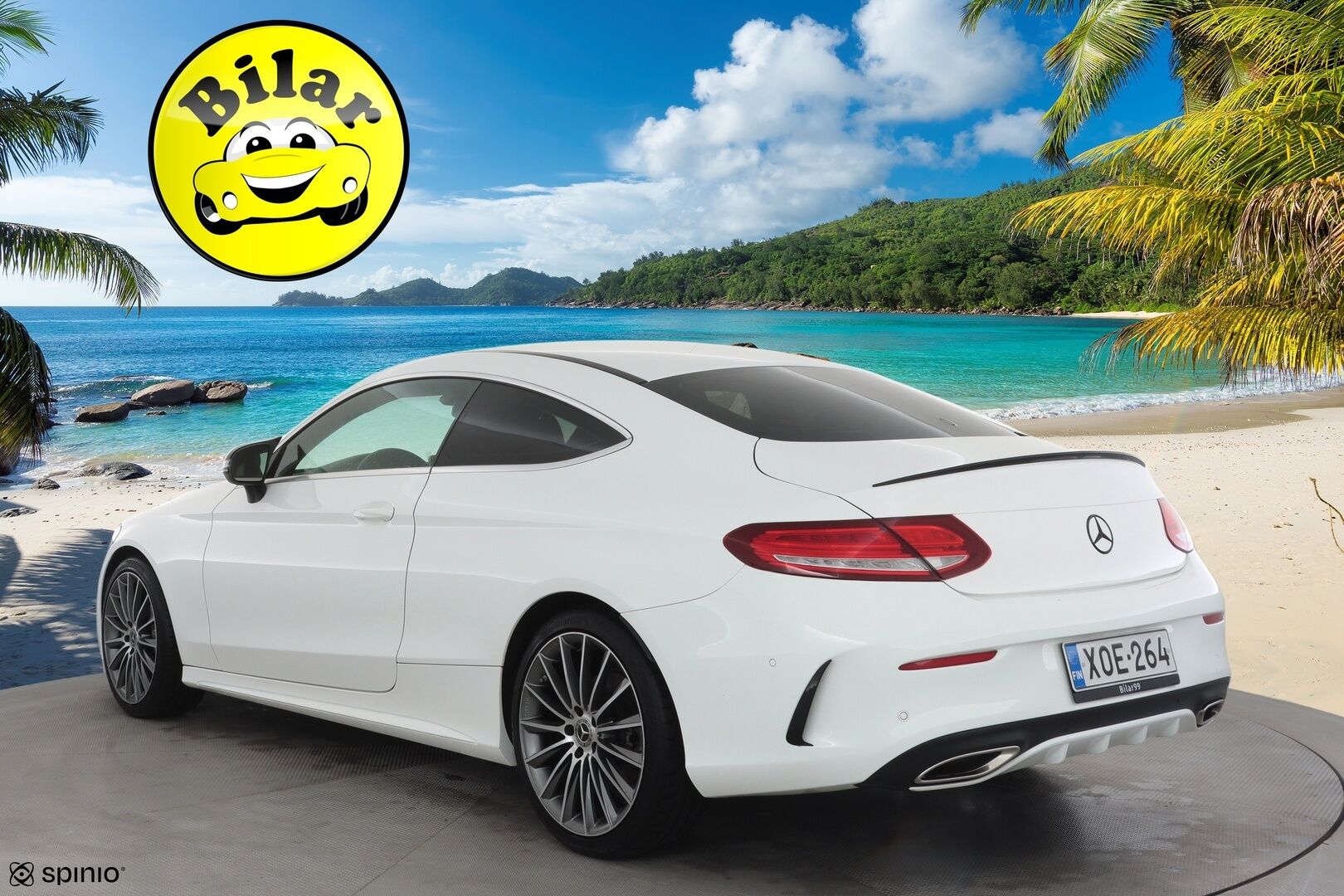 Mercedes-Benz C 2017 180 Coupé A Business AMG - | ILS-LED | P.Tutkat | Sporttipenkit | Nahka-Alcantara | Sisätilanlämmitin | Vakkari | Bluetooth | Suomi-auto | Kahdet renkaat |