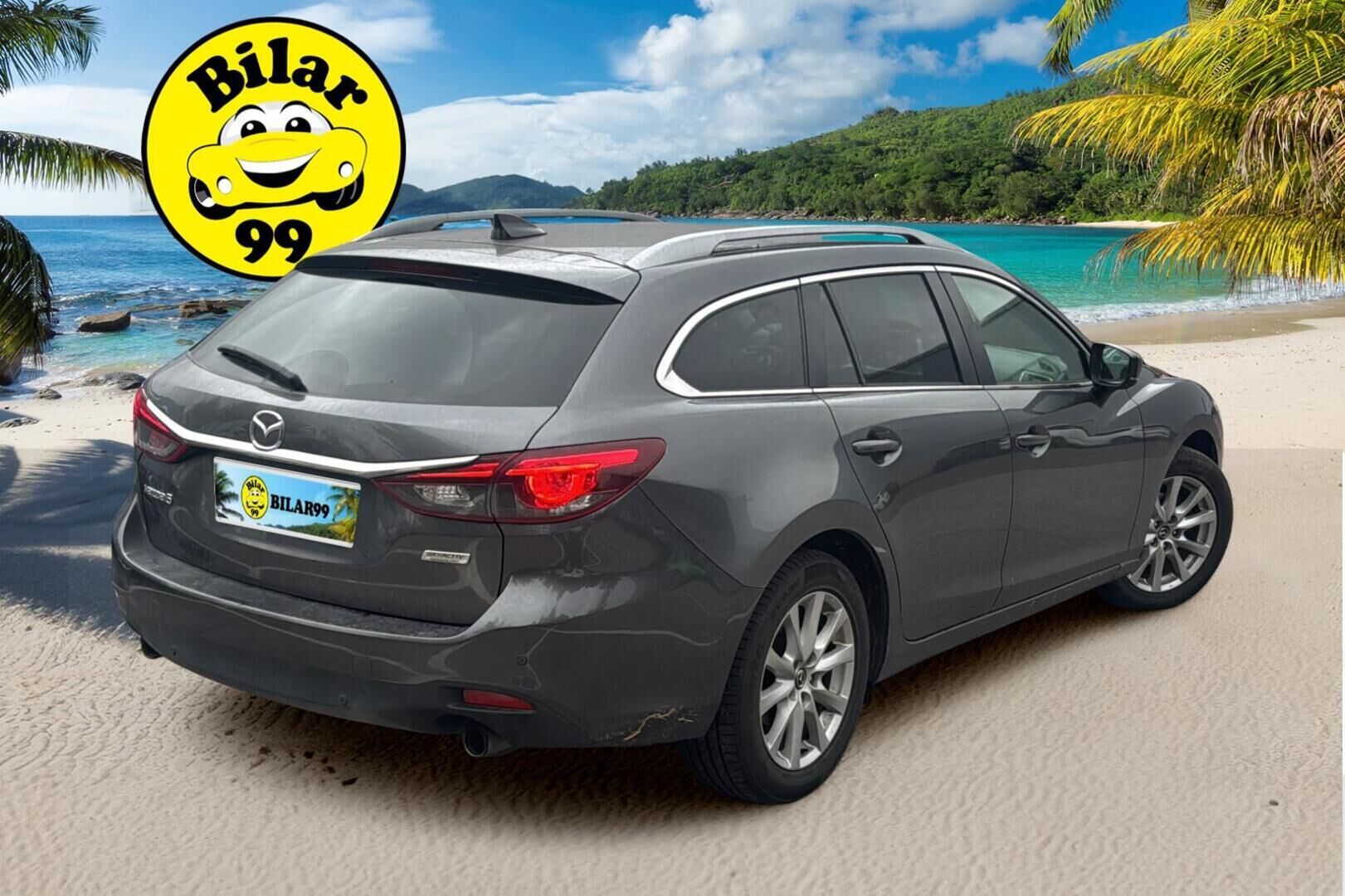 Mazda Mazda6 2017 Sport Wagon 2,0 (165) SKYACTIV-G Business Edition 6AT 5ov ZB2B - Juuri katsastettu! | Suomi-auto | Vakkari | BLIS | Ratinlämmitys | Navi | Lohko | Tutkat | 2x renkaat