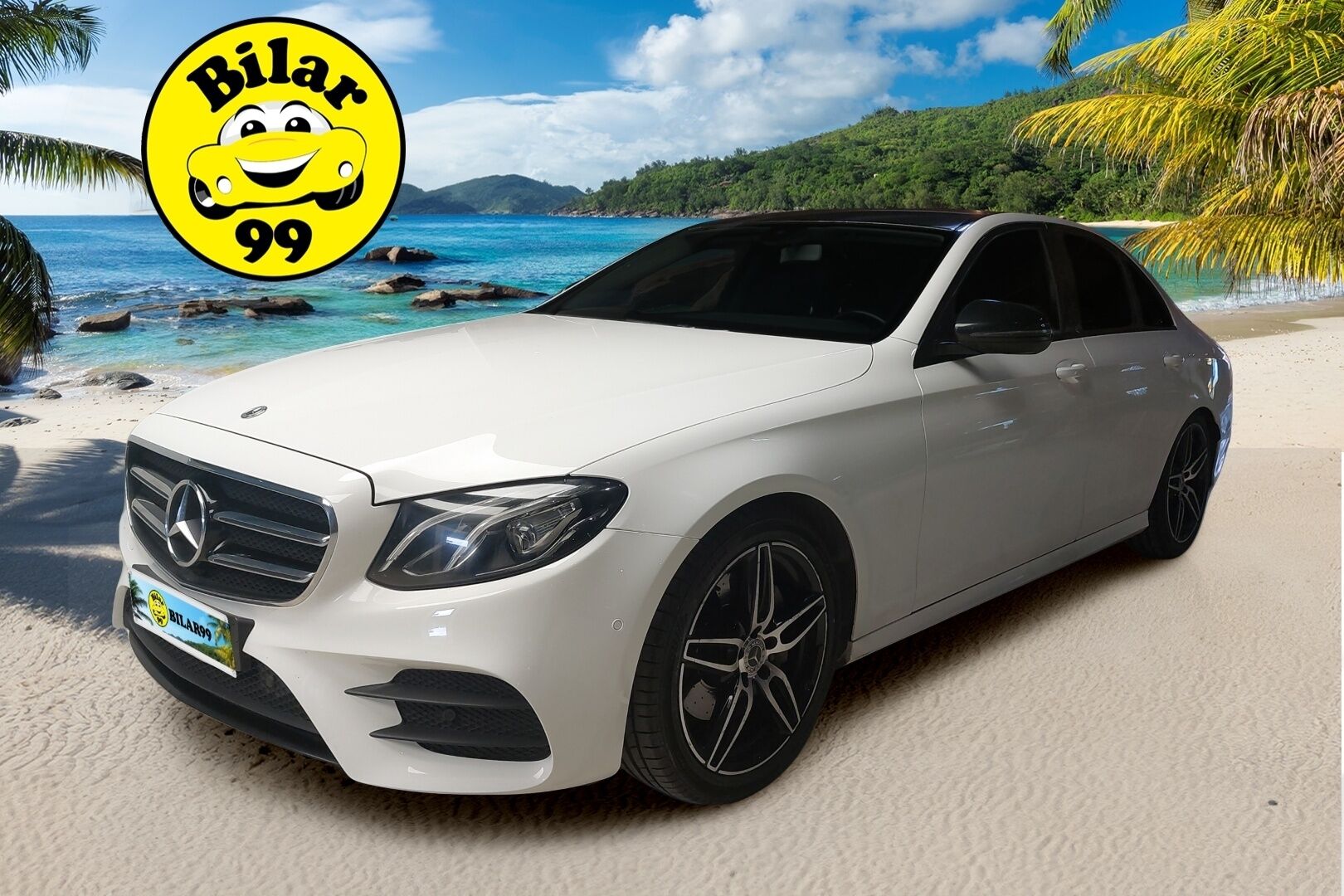 Mercedes-Benz E 2017 200 d A Premium Business AMG - 2Om Suomiauto | Peruutuskamera | LED High Perf | Night | Comand Navi | Puolinahkasisusta | Näyttävä!