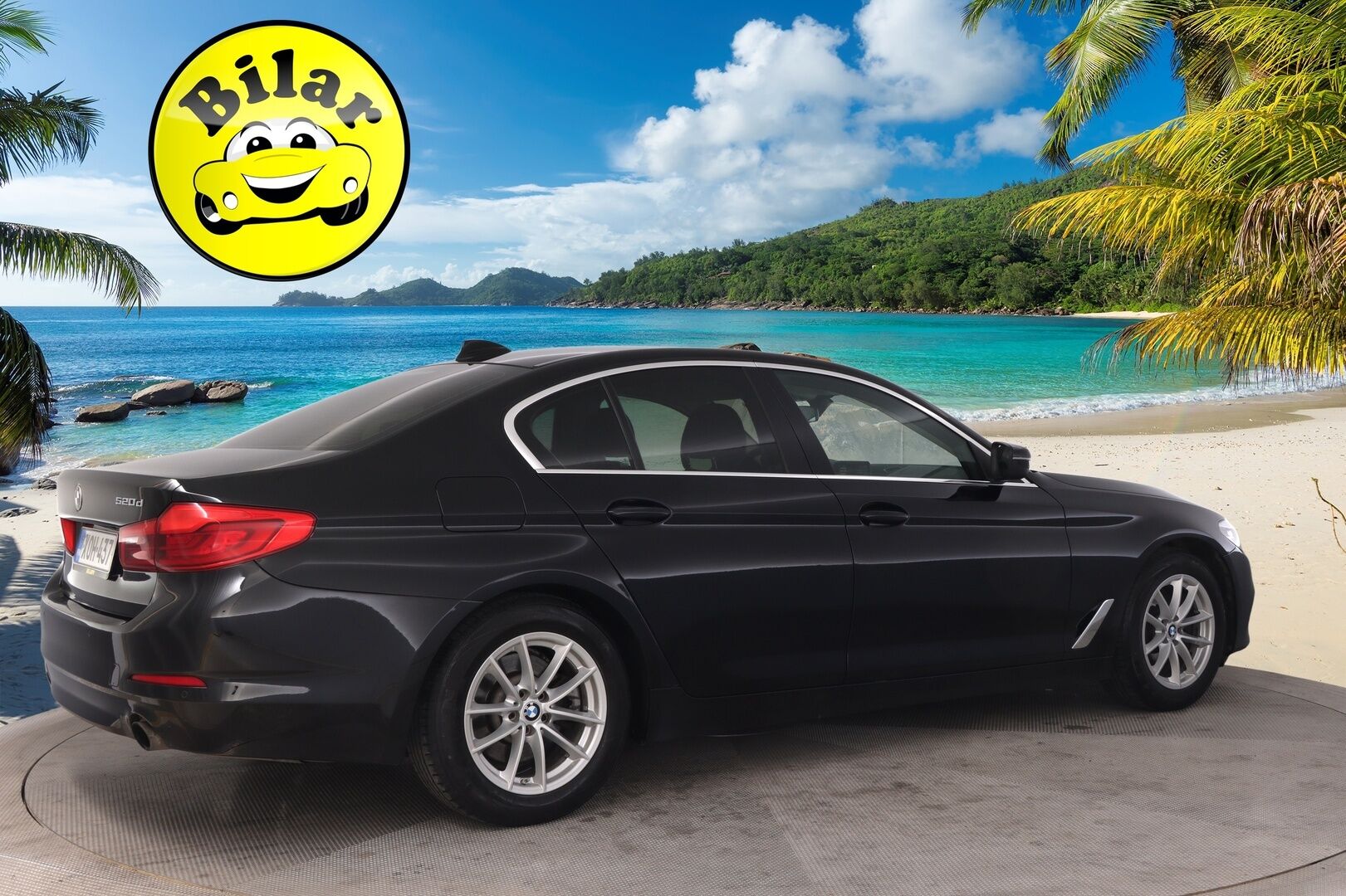 BMW 520 2017 G30 Sedan 520d A Business - Webasto | Koukku | Display key | 2x alut | Suomiauto